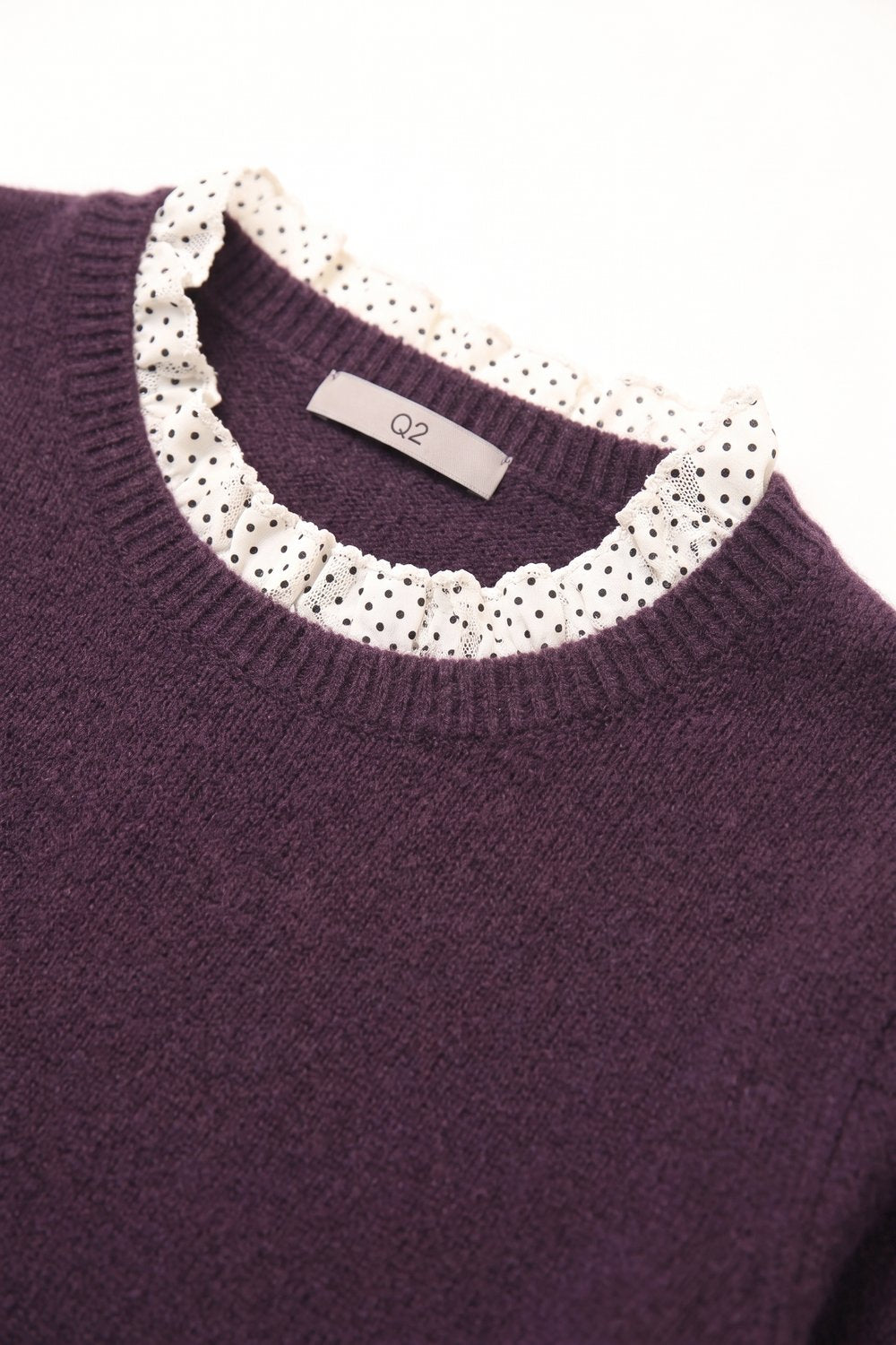 Joanna Ruffle Sweater