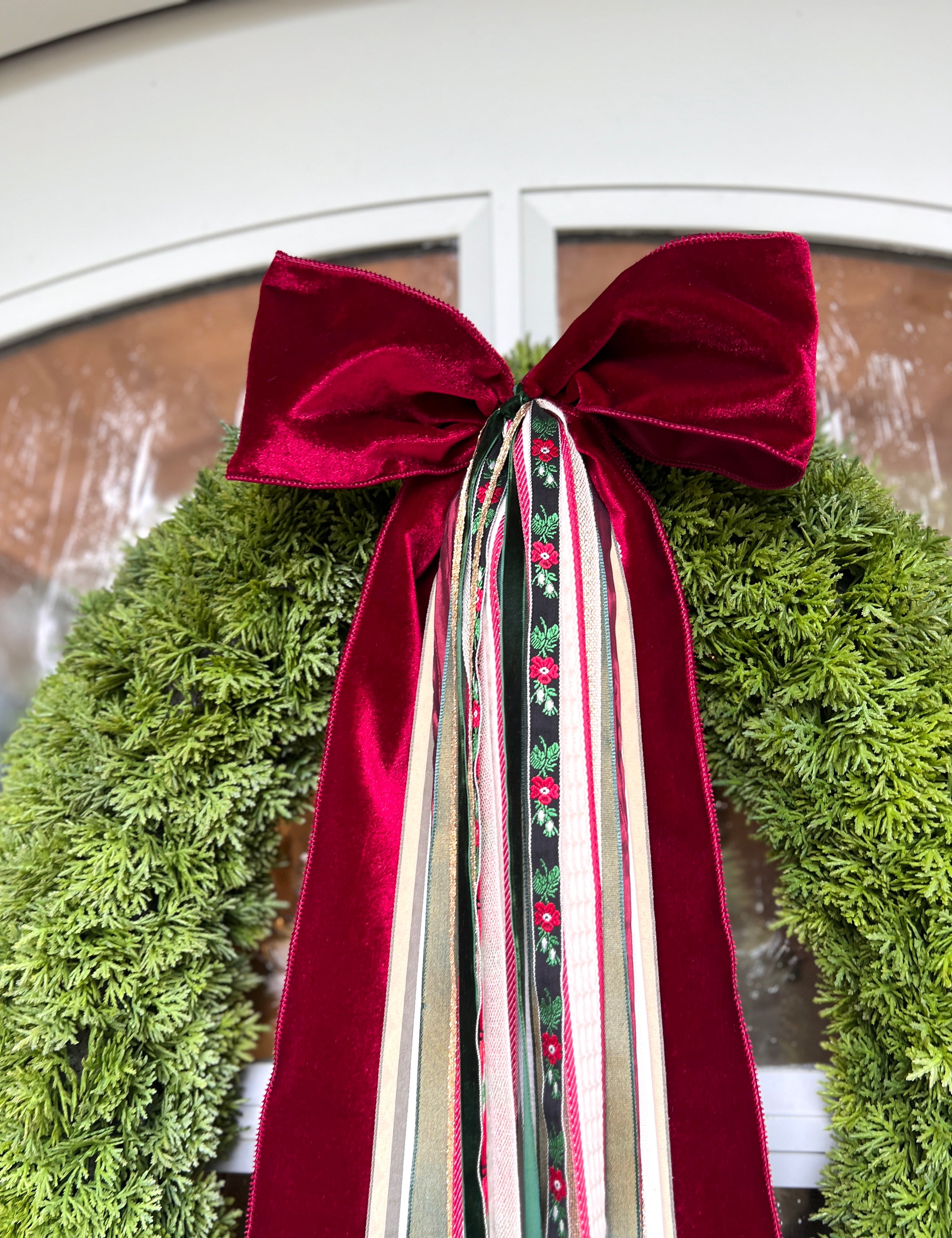 Heirloom Holiday Wreath Ribbon