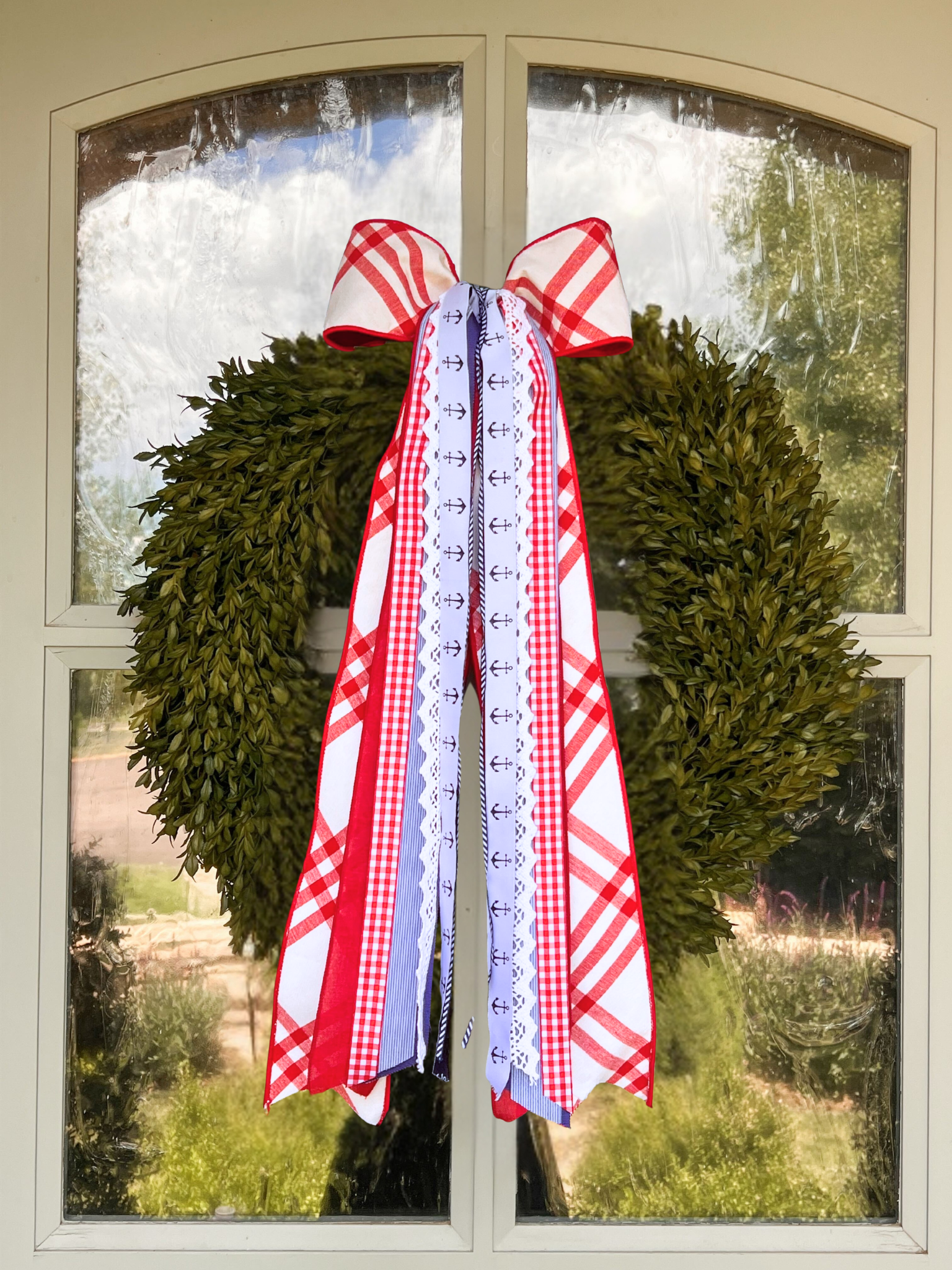 Cape Cottage Wreath Ribbon