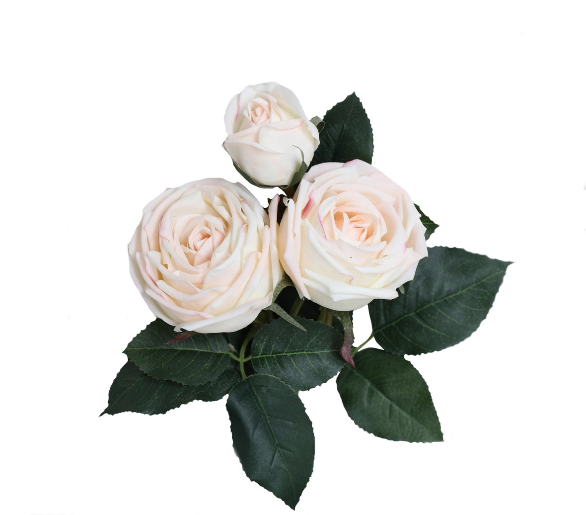Real Touch English Cabbage Rose, 28.75"