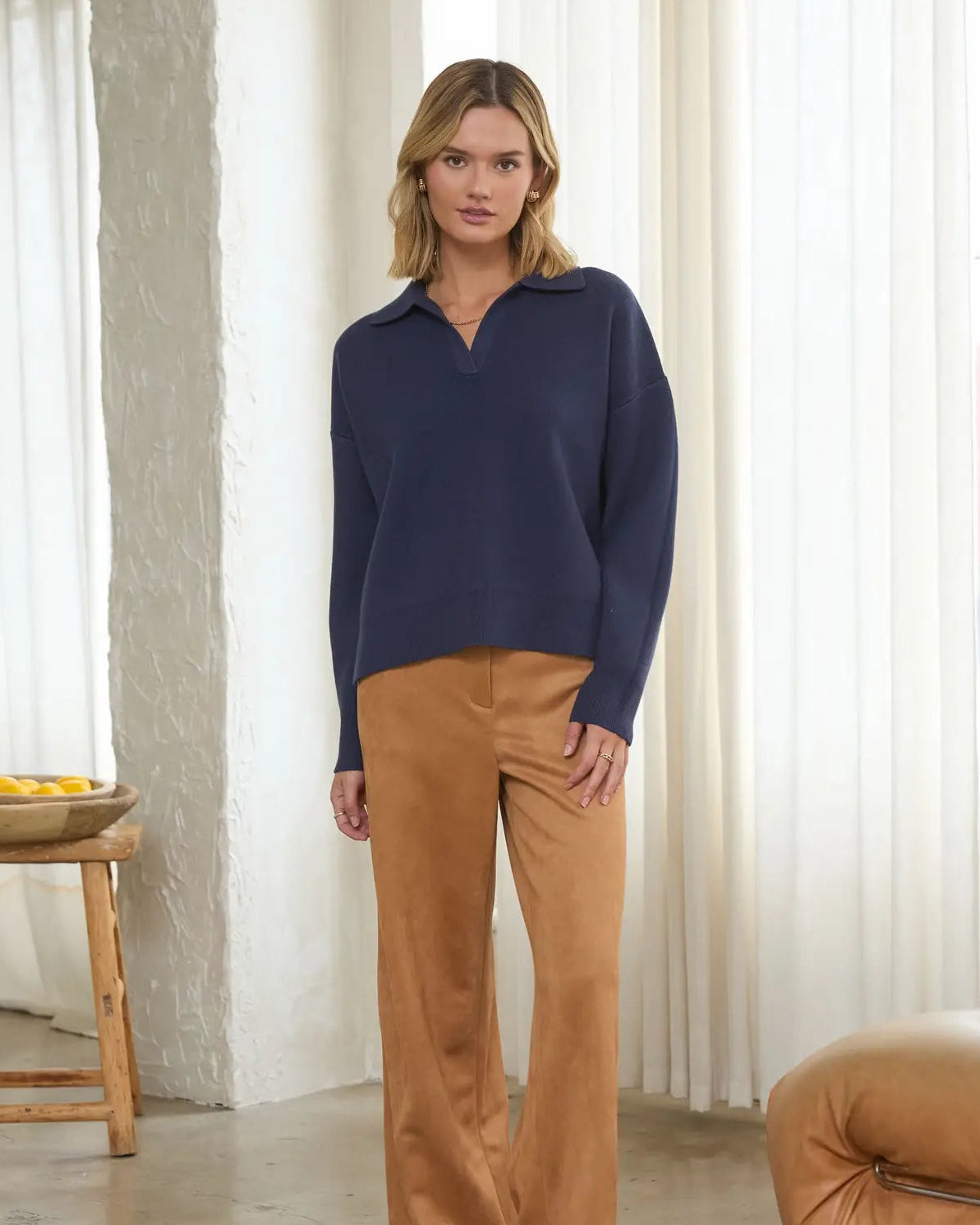 Betty Polo Pullover