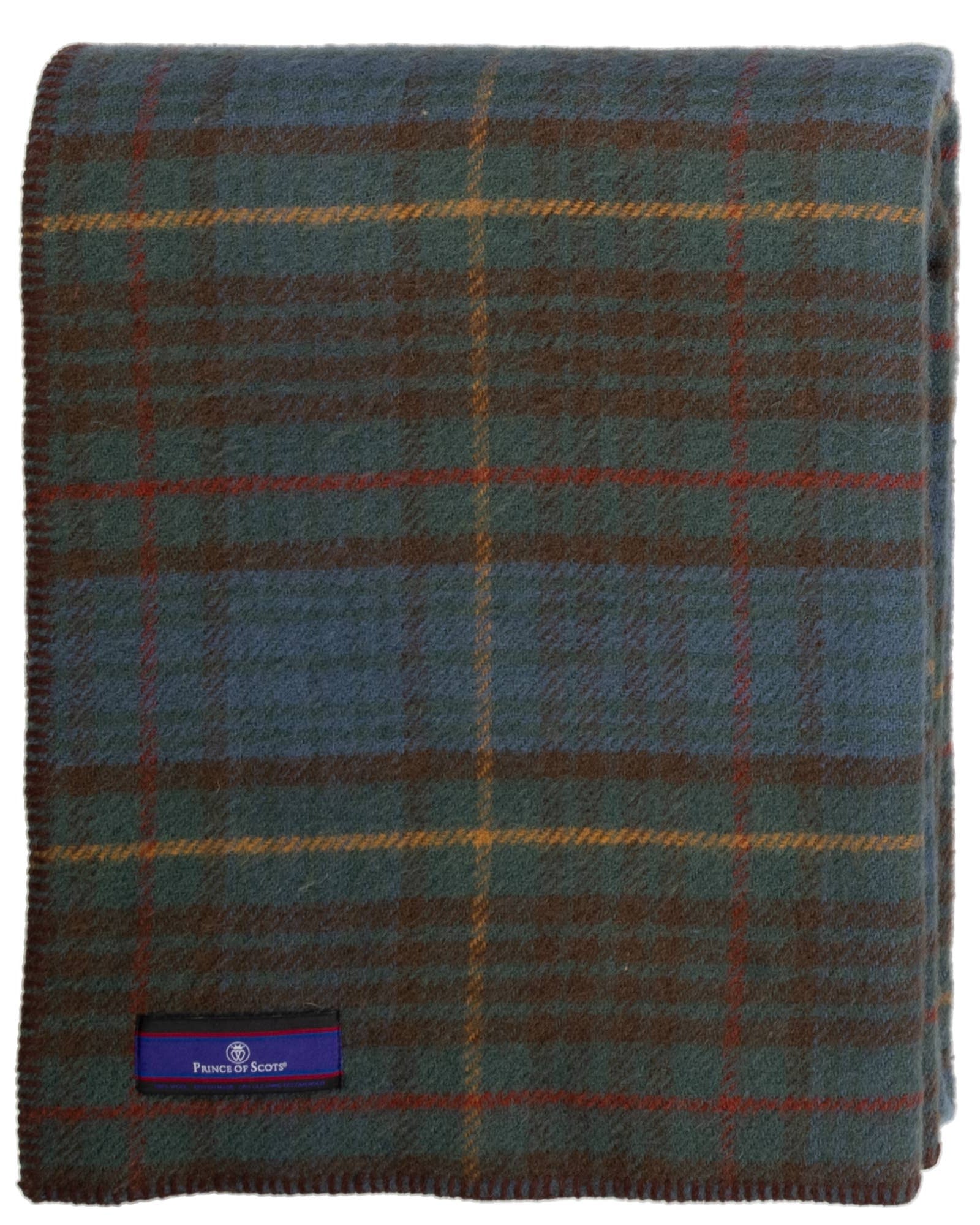 Shetland Lambs Wool Throw