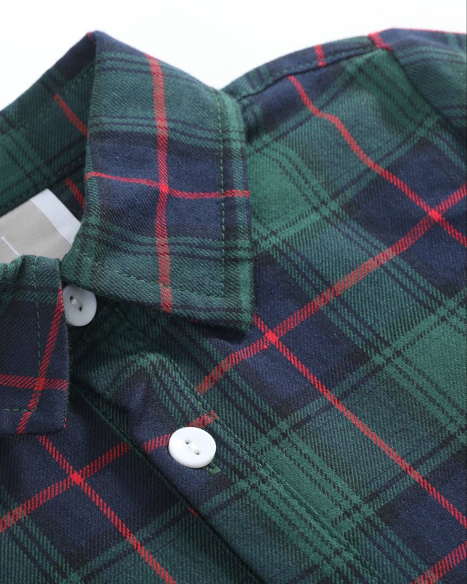 Green Plaid Shirt