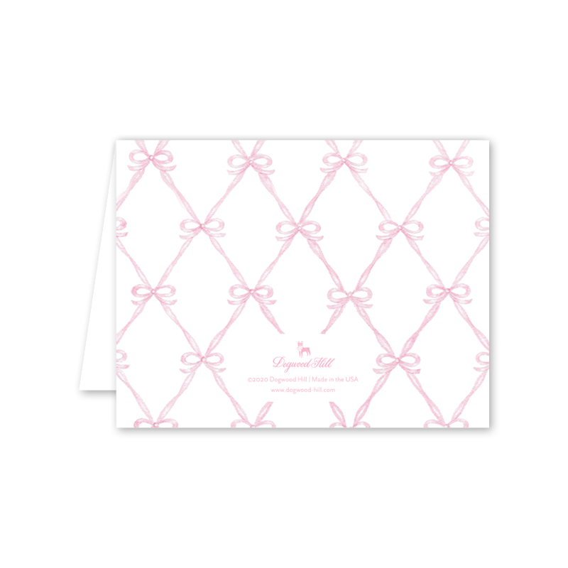 Rattle and Bow Card