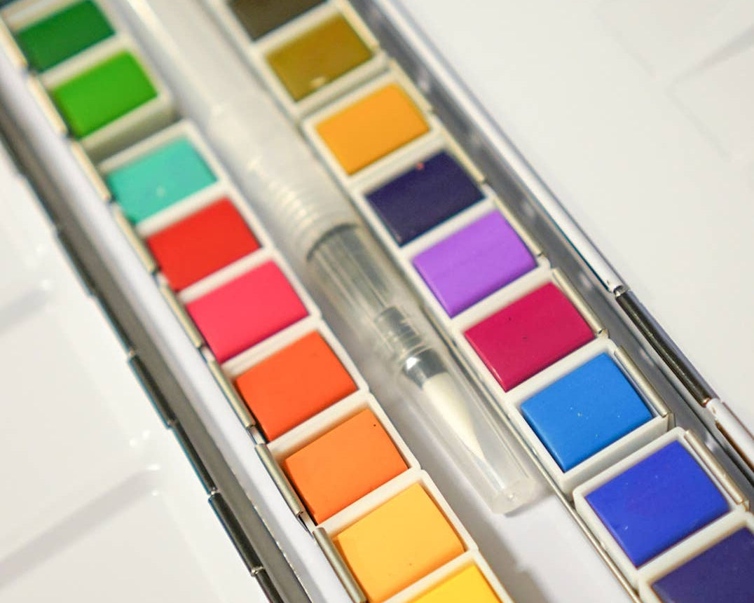 Watercolor Paint Palette