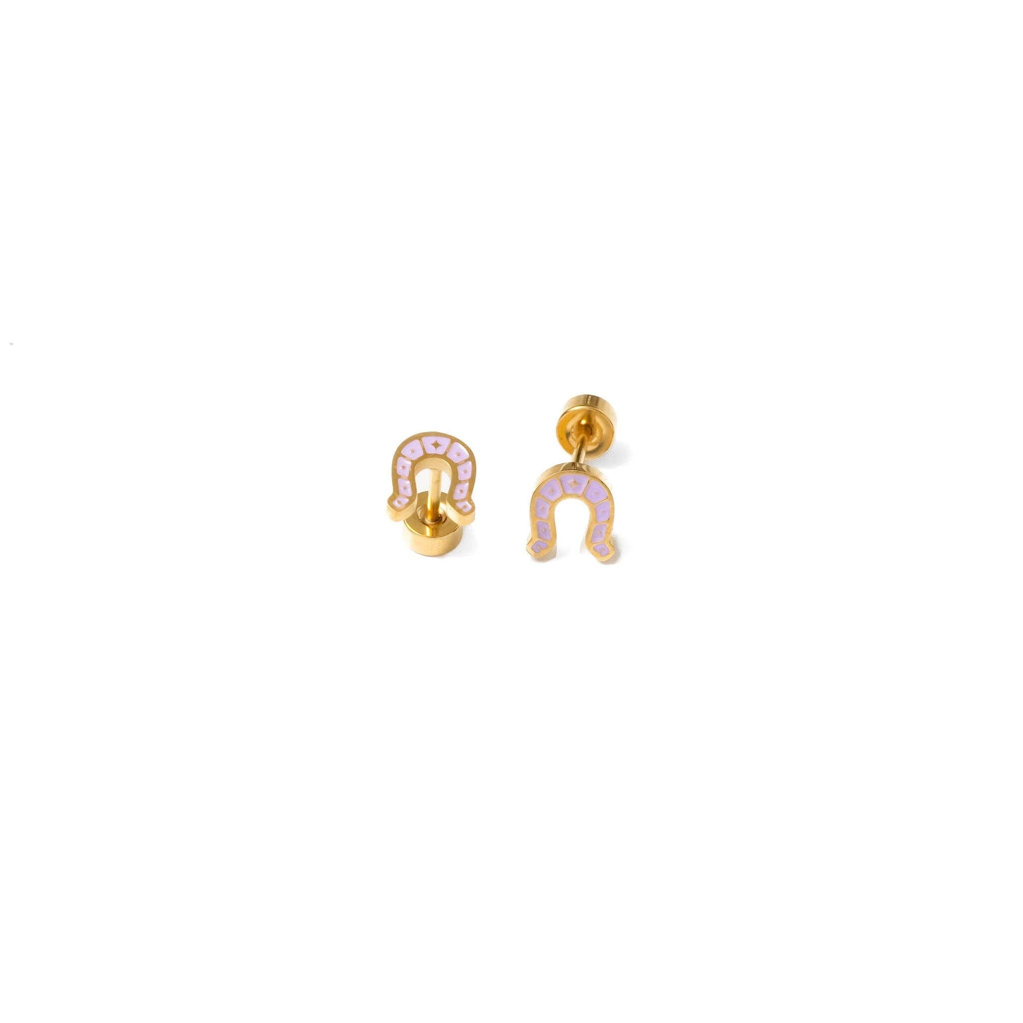 Horseshoe Stud Earrings