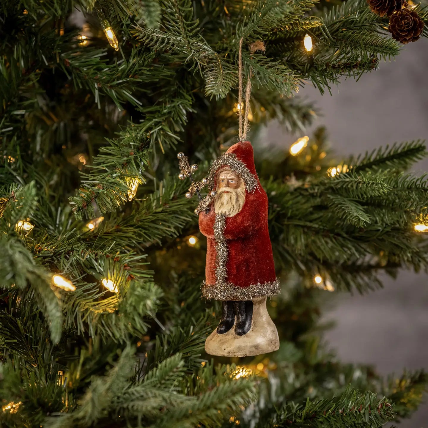 Russet Velvet Belsnickle Ornament