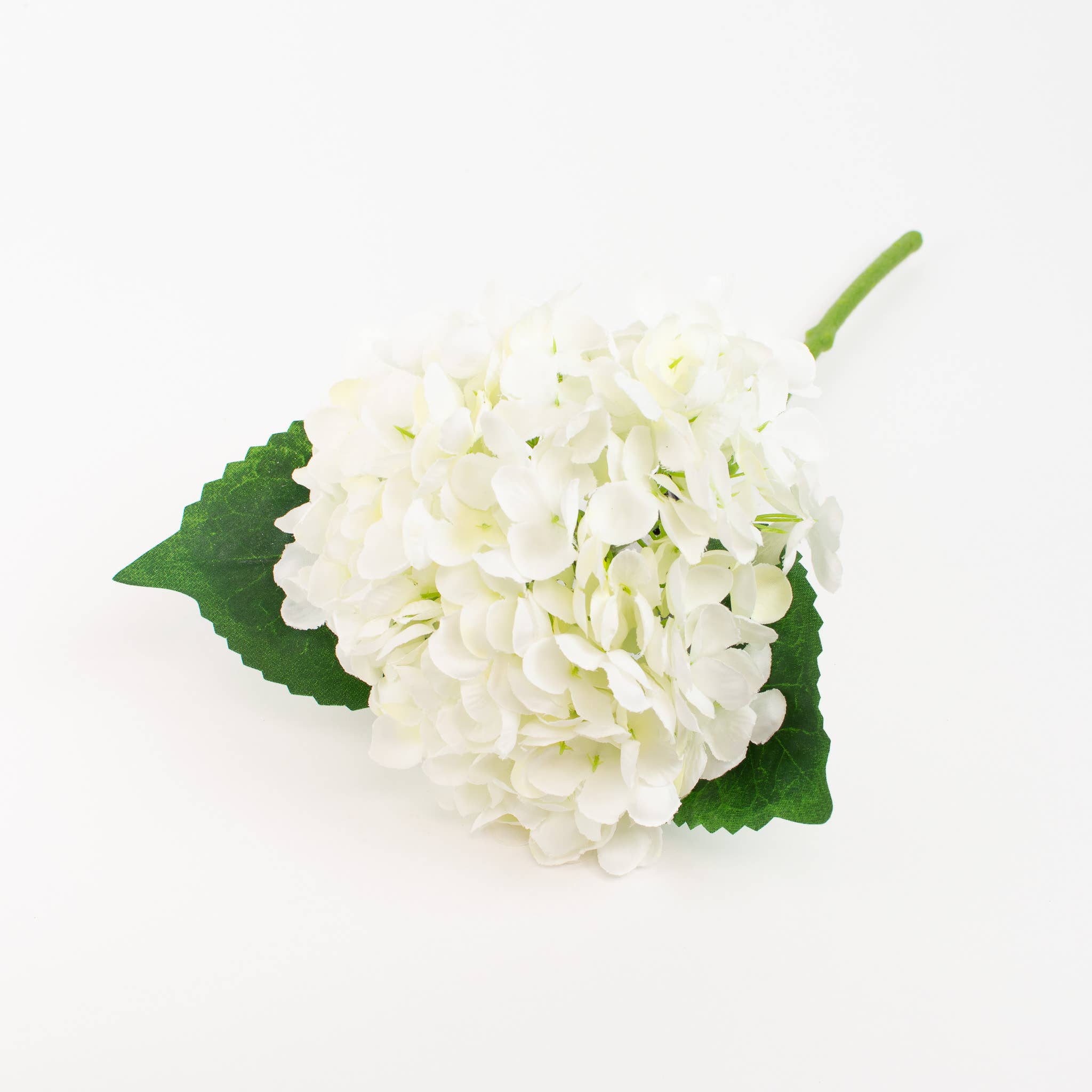 Hydrangea Stem Lace White Bundle