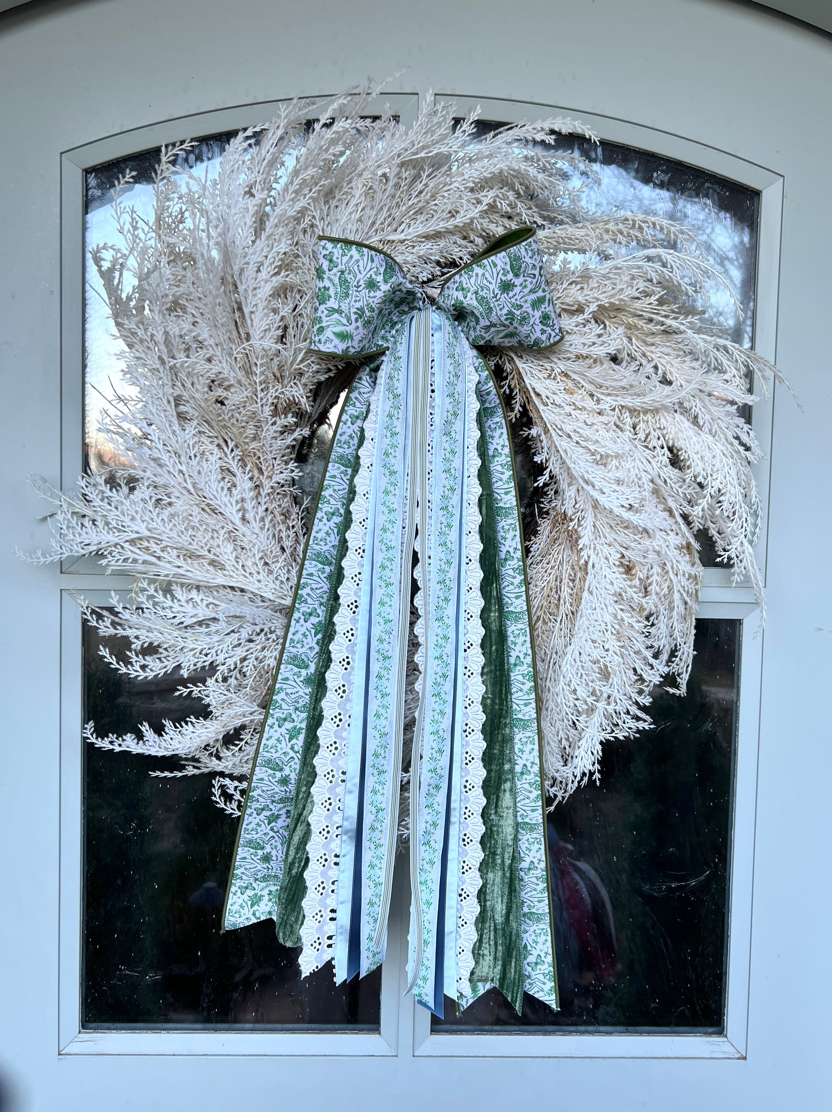 Toile de Jardin Wreath Ribbon