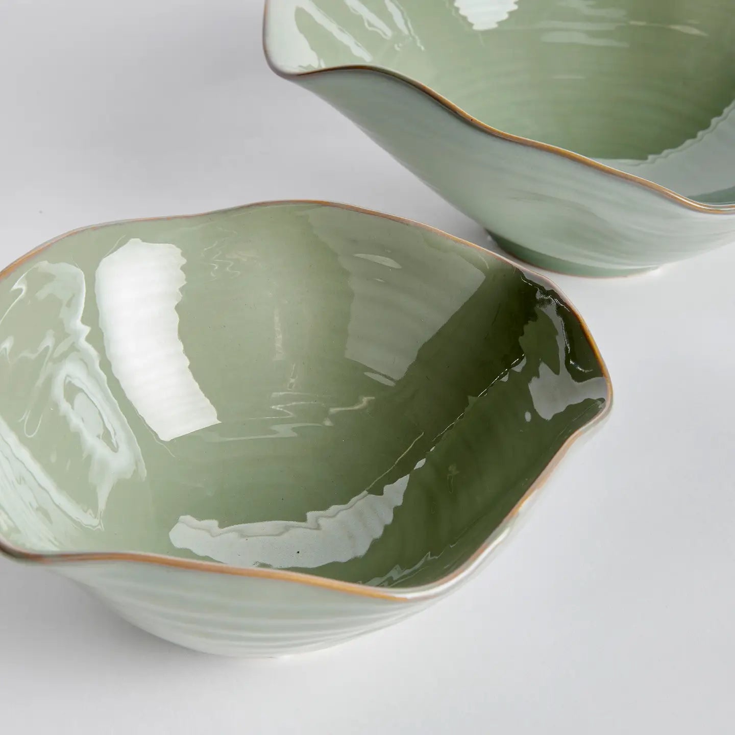 Rivo Decorative Bowls, Green