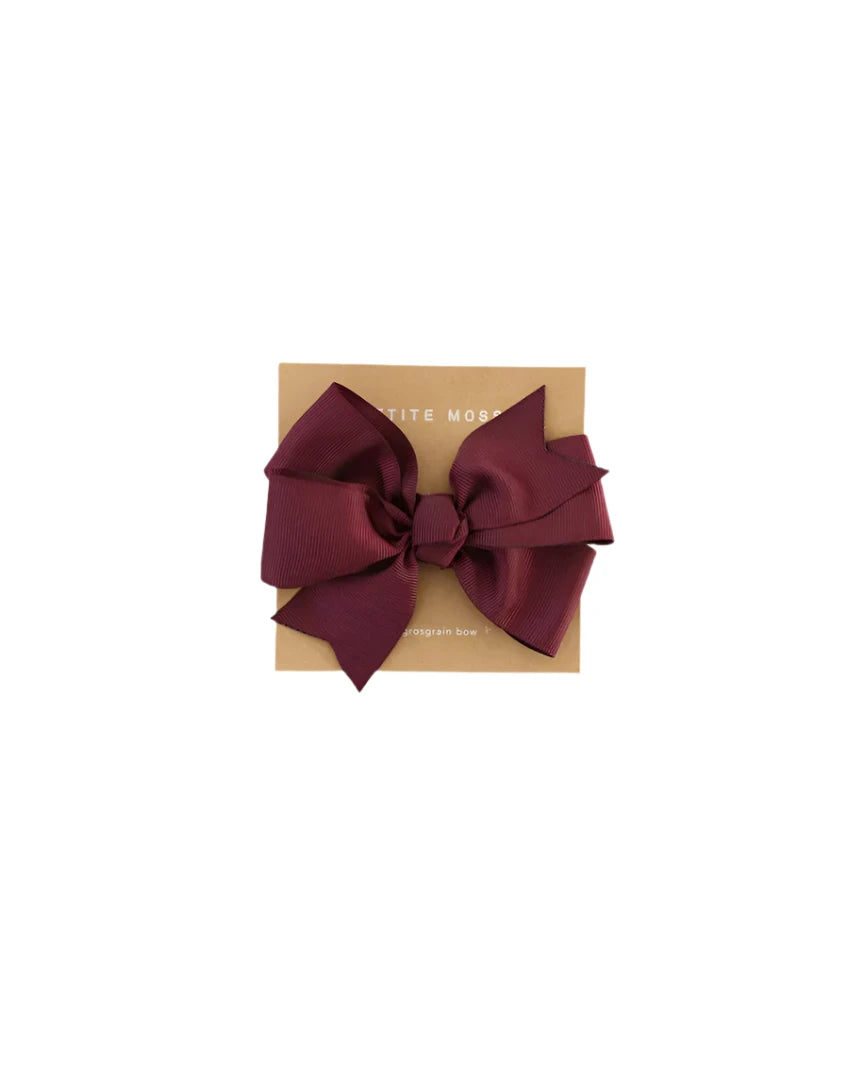 Grosgrain Bow Clip