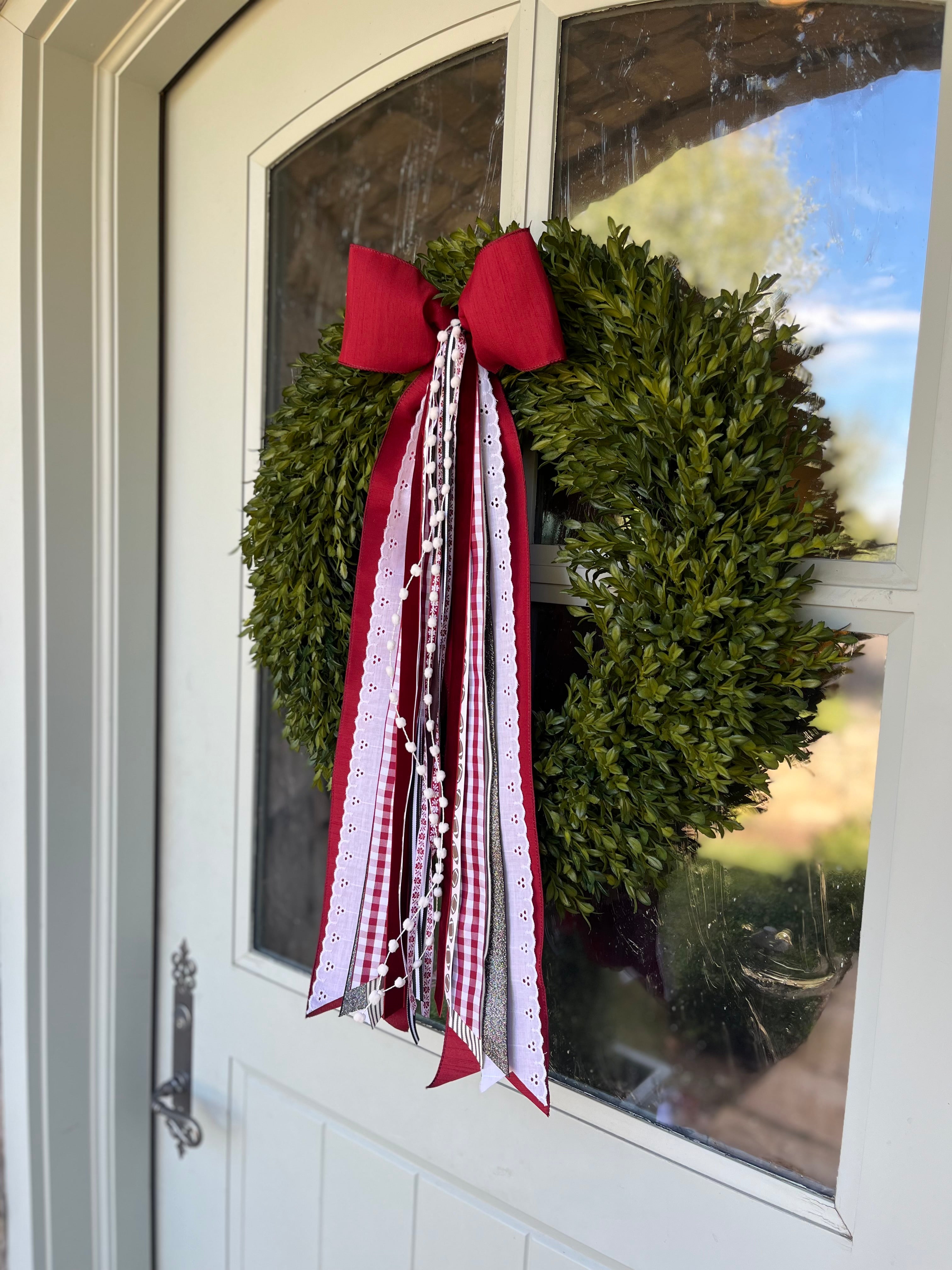 Game Day Wreath Ribbon