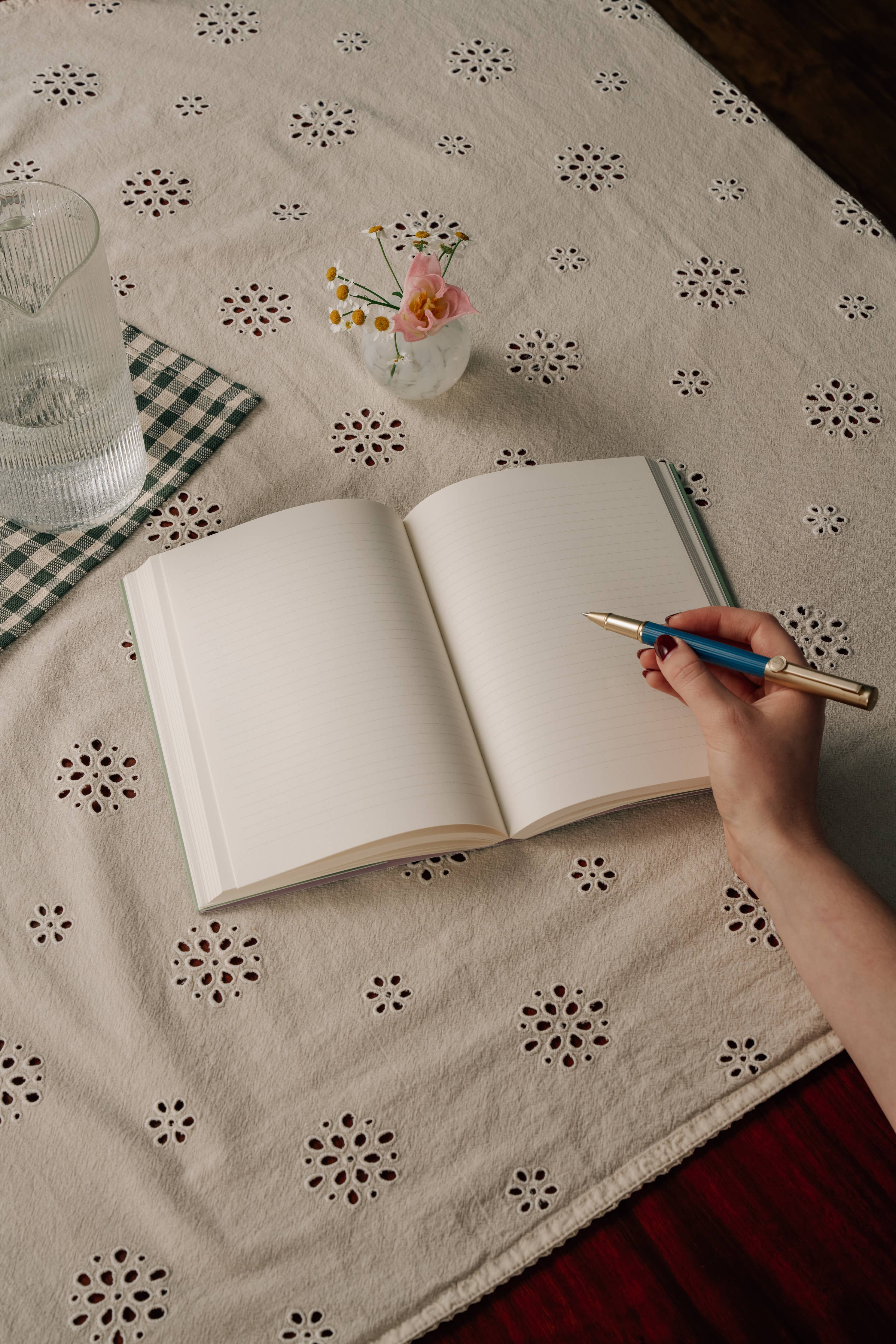 Begin Again Lined Notebook