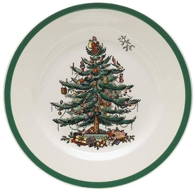 Christmas Tree Salad Plate