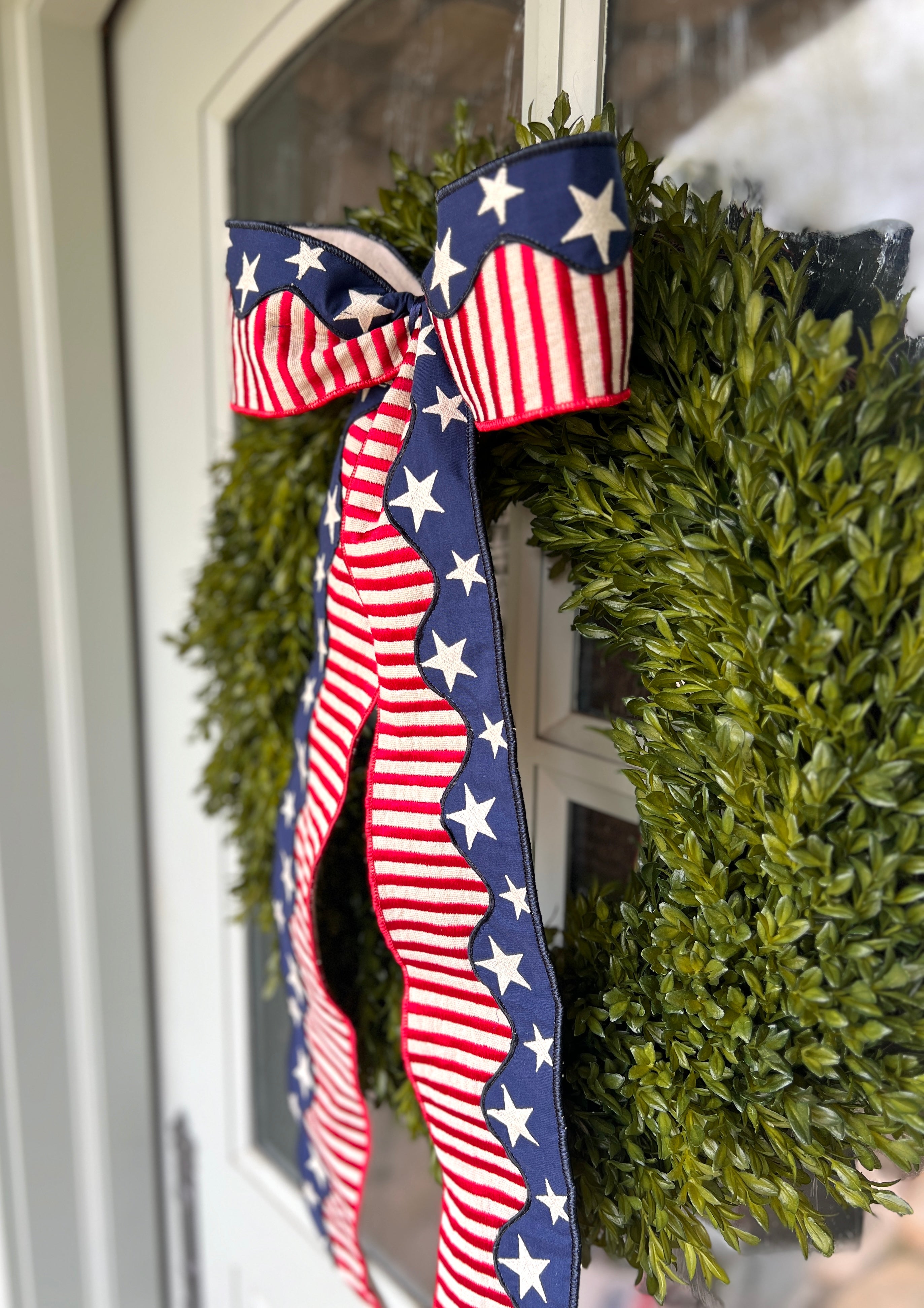 Haven Americana Wreath Bow
