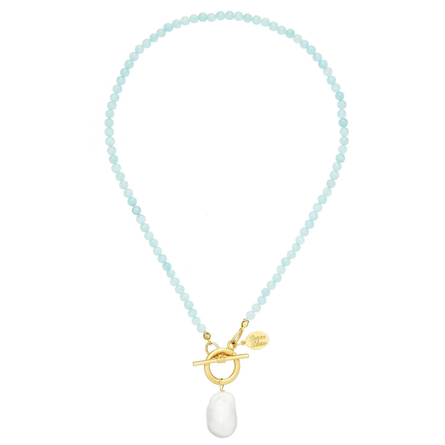 Katie Necklace Aqua