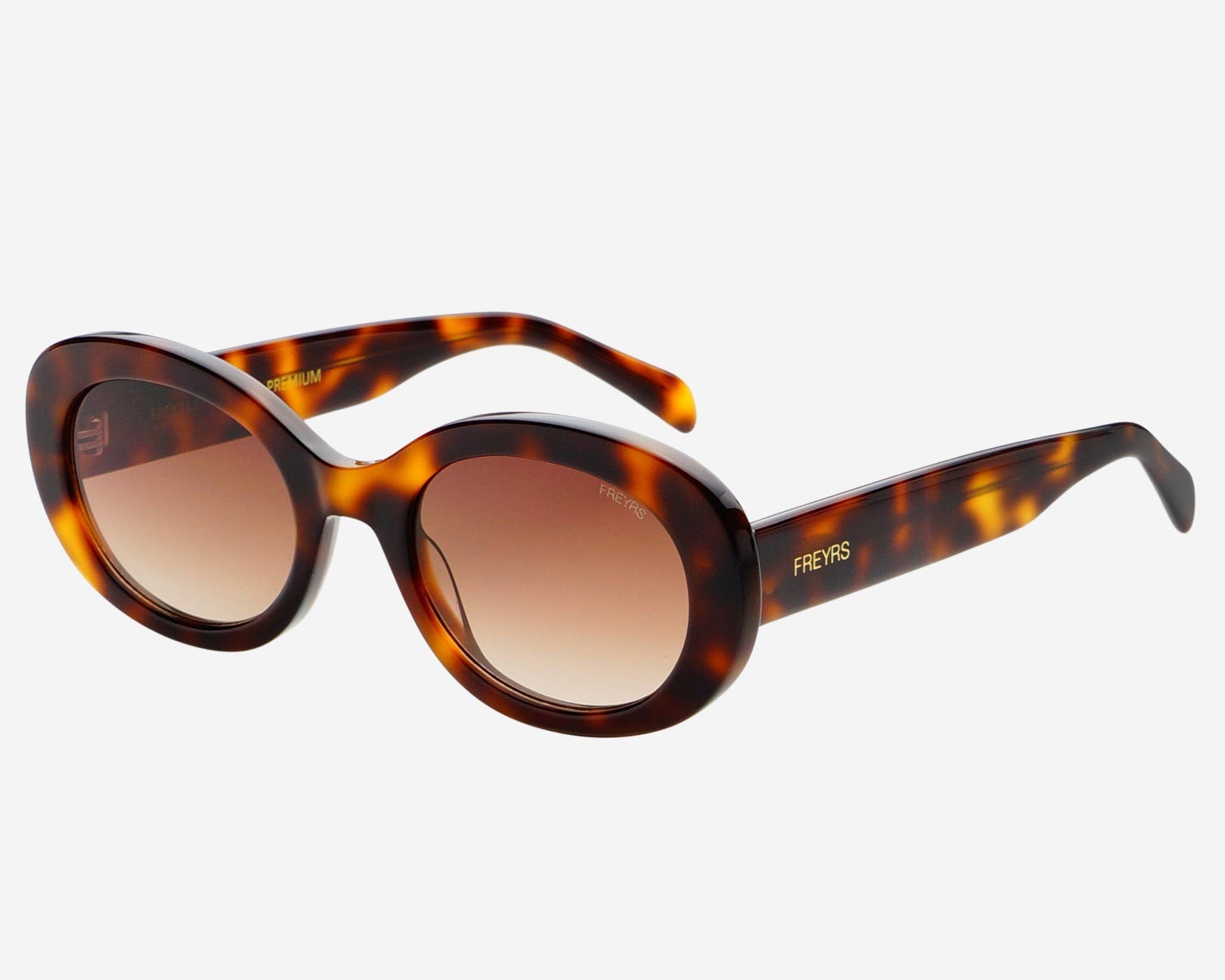 Aria  Brown Tortoise Sunglasses