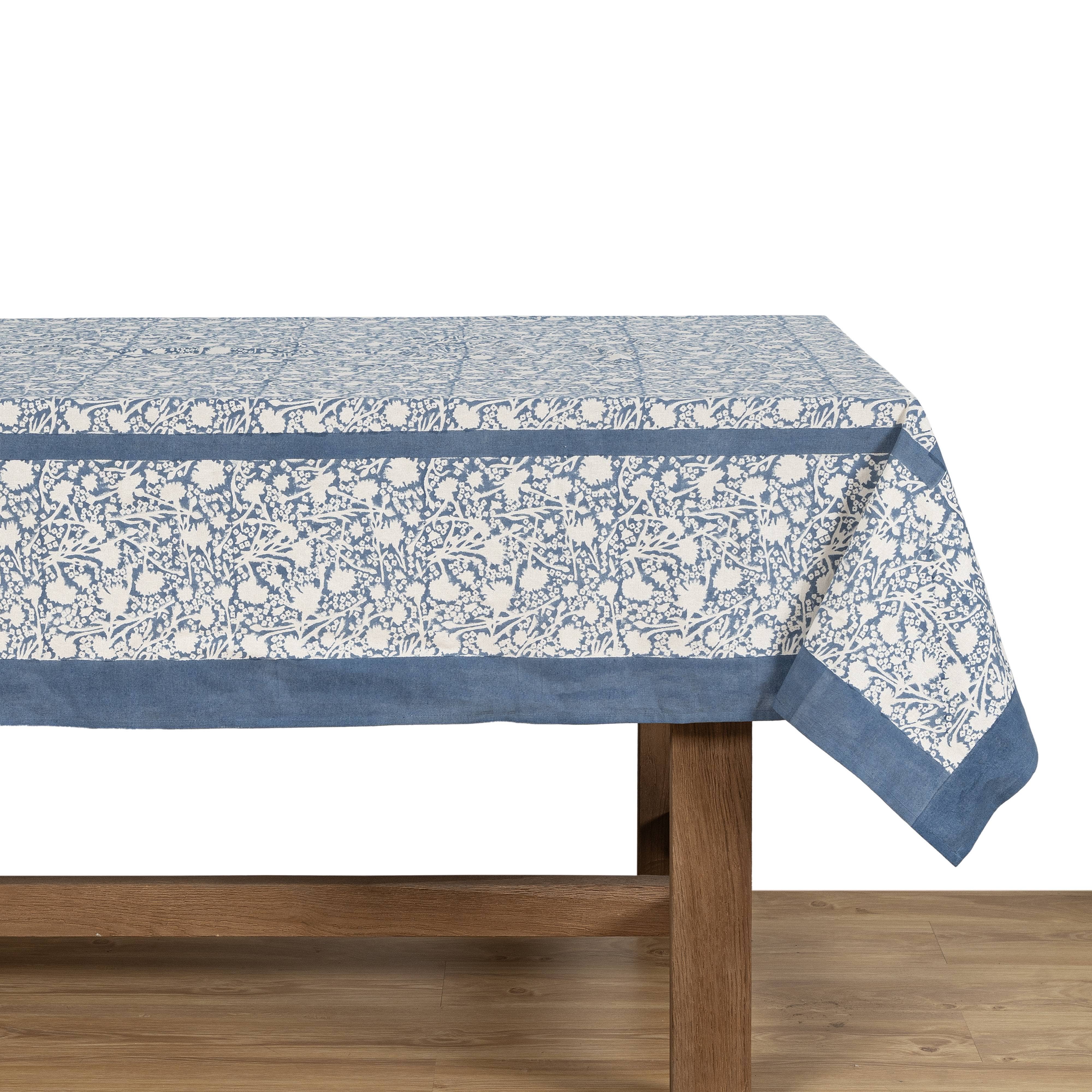 Meadows Bleu Tablecloth