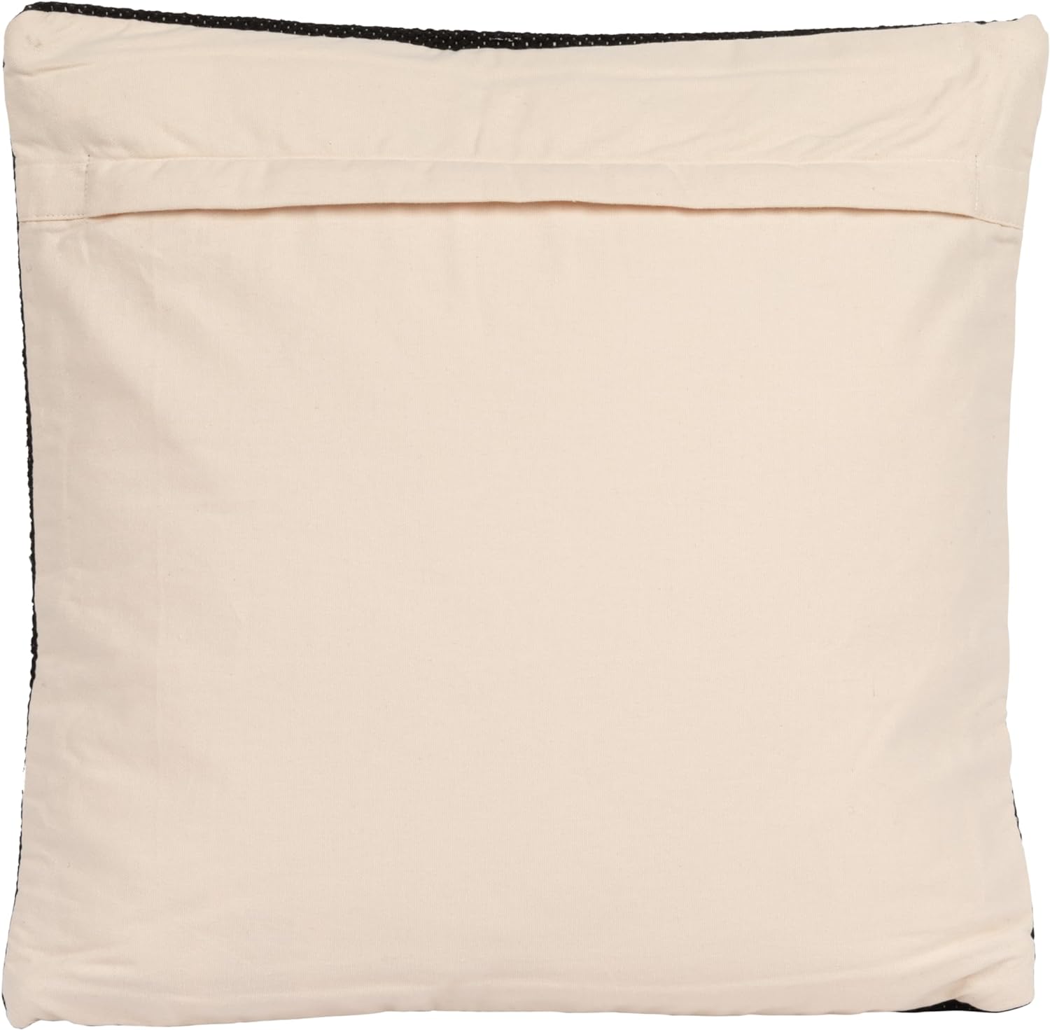 20" Wool Blend Pillow w/ Swiss Cross, Polyester Fill