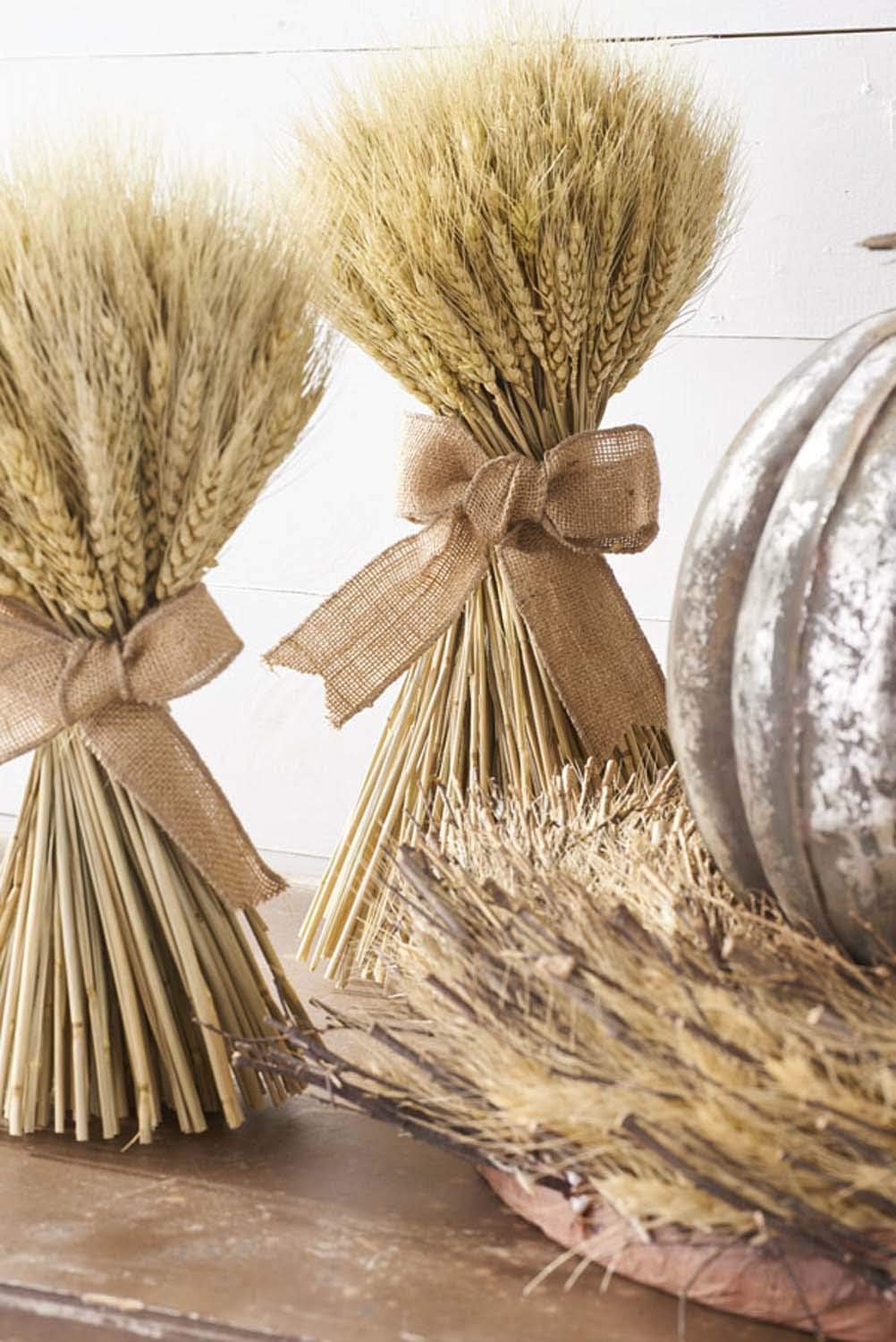 Dried Wheat Bundles