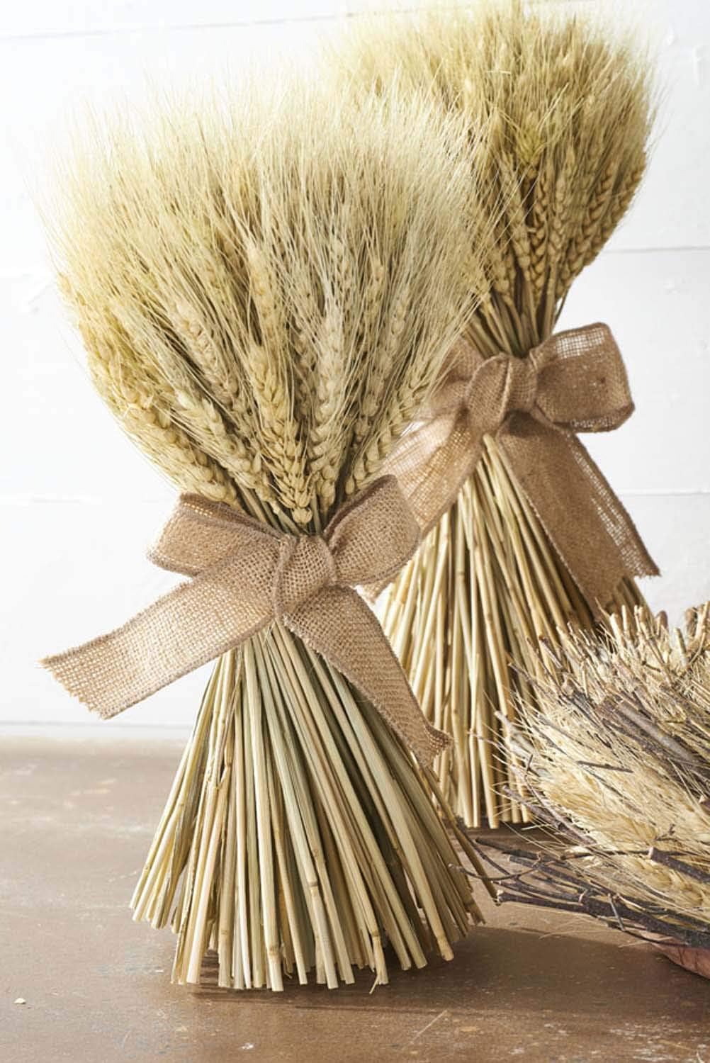 Dried Wheat Bundles