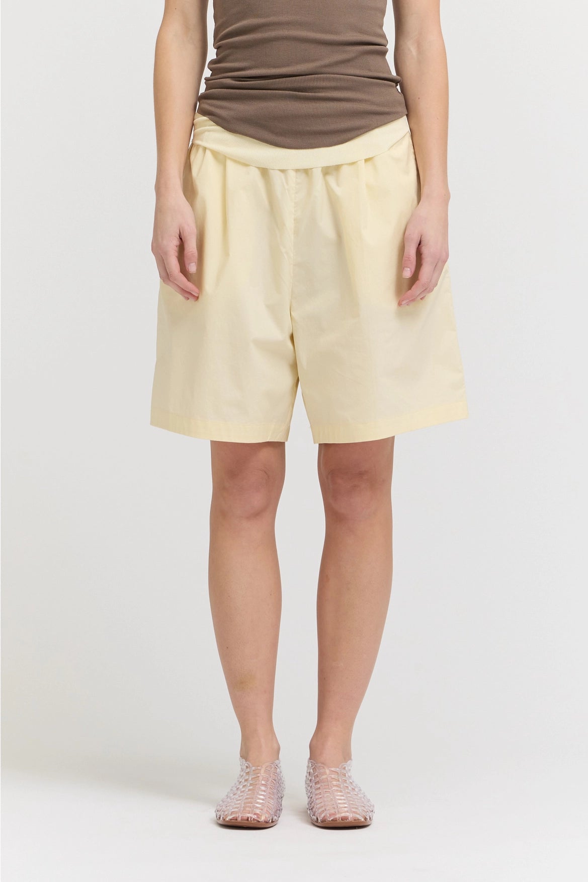 Butter Bermuda Shorts