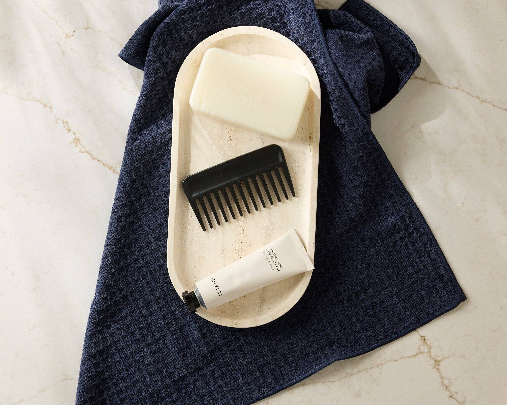 Sapphire Truffle Hand Towel