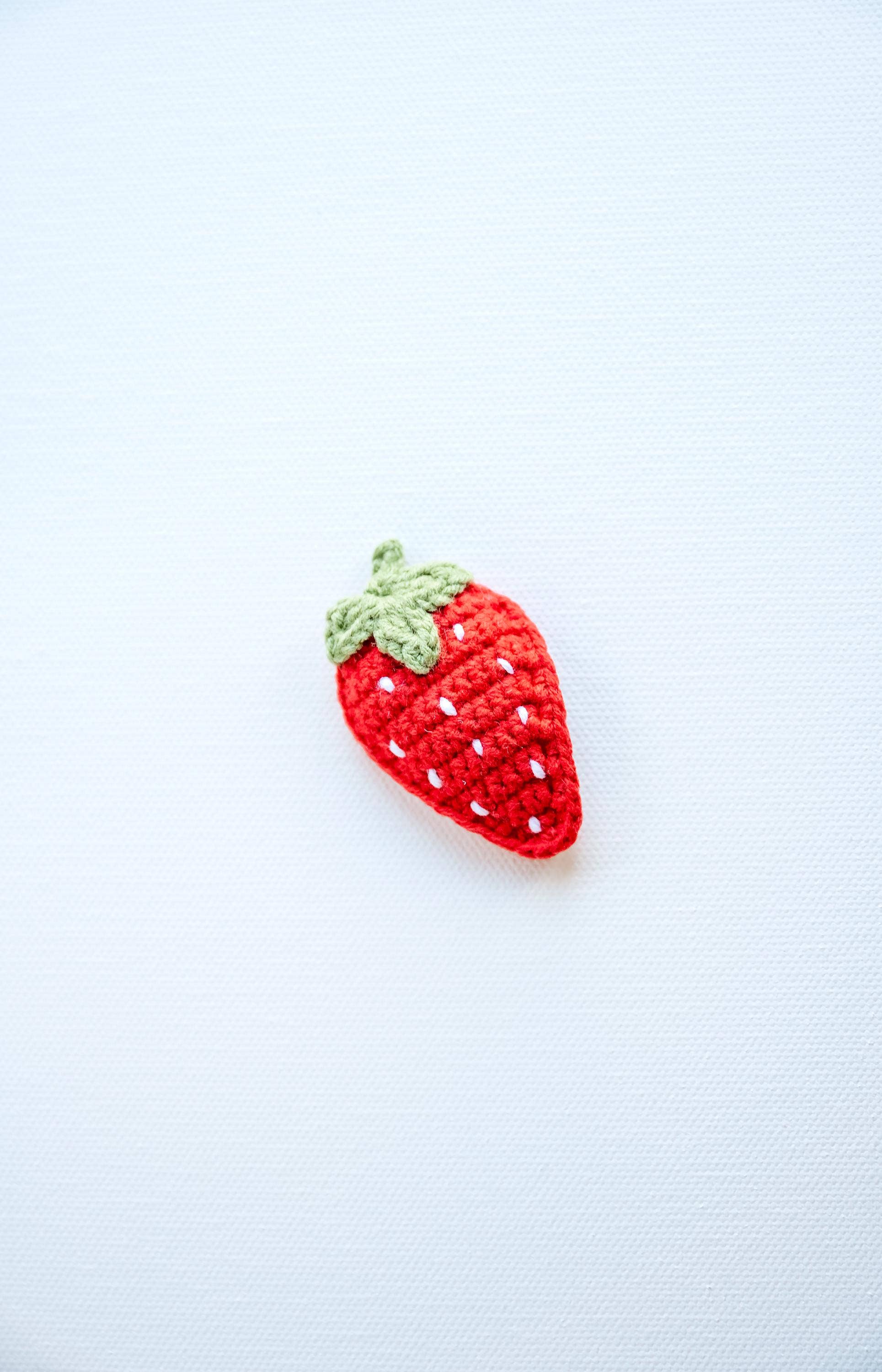 Strawberry Hair Clips