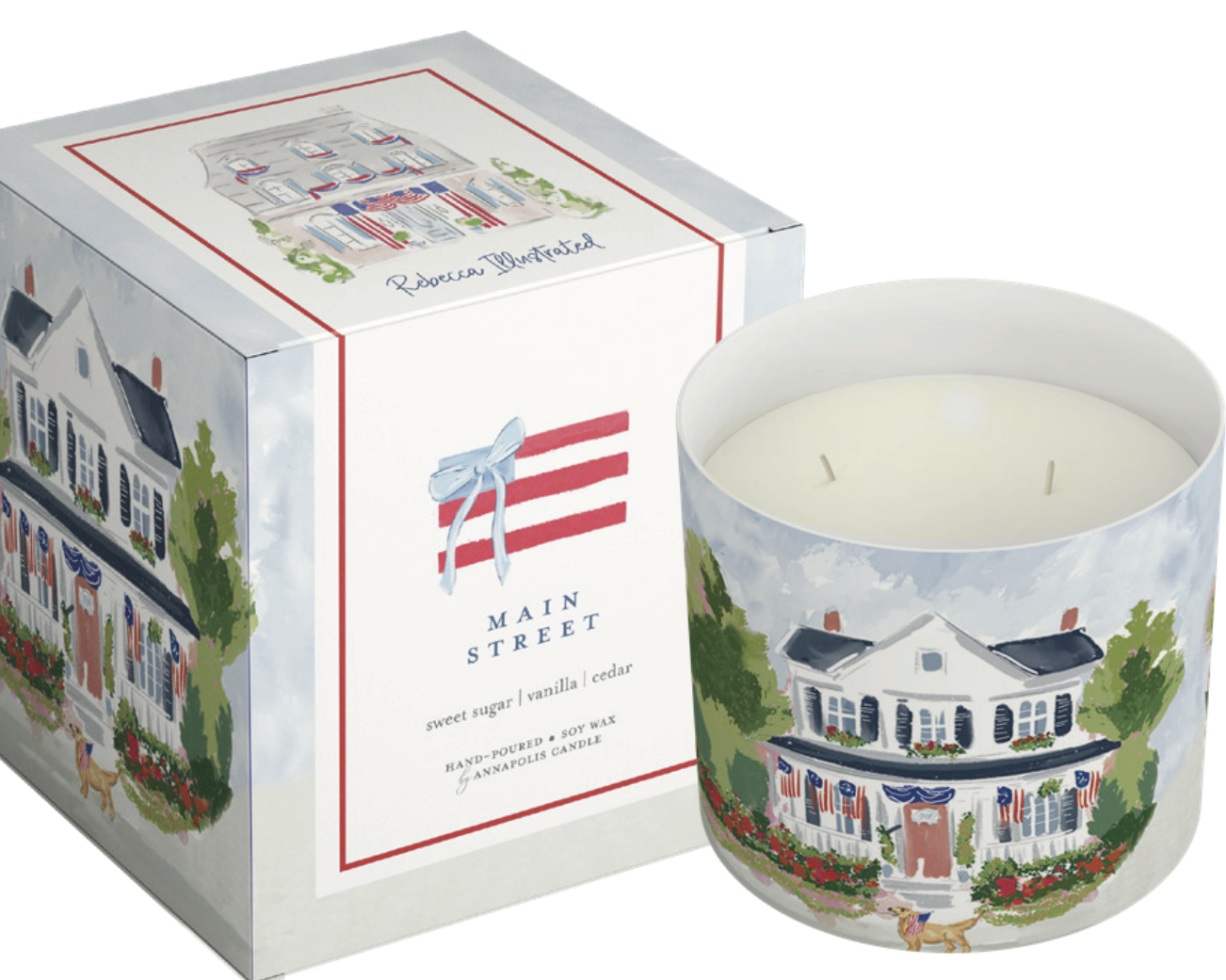 Main Street Boxed Candle