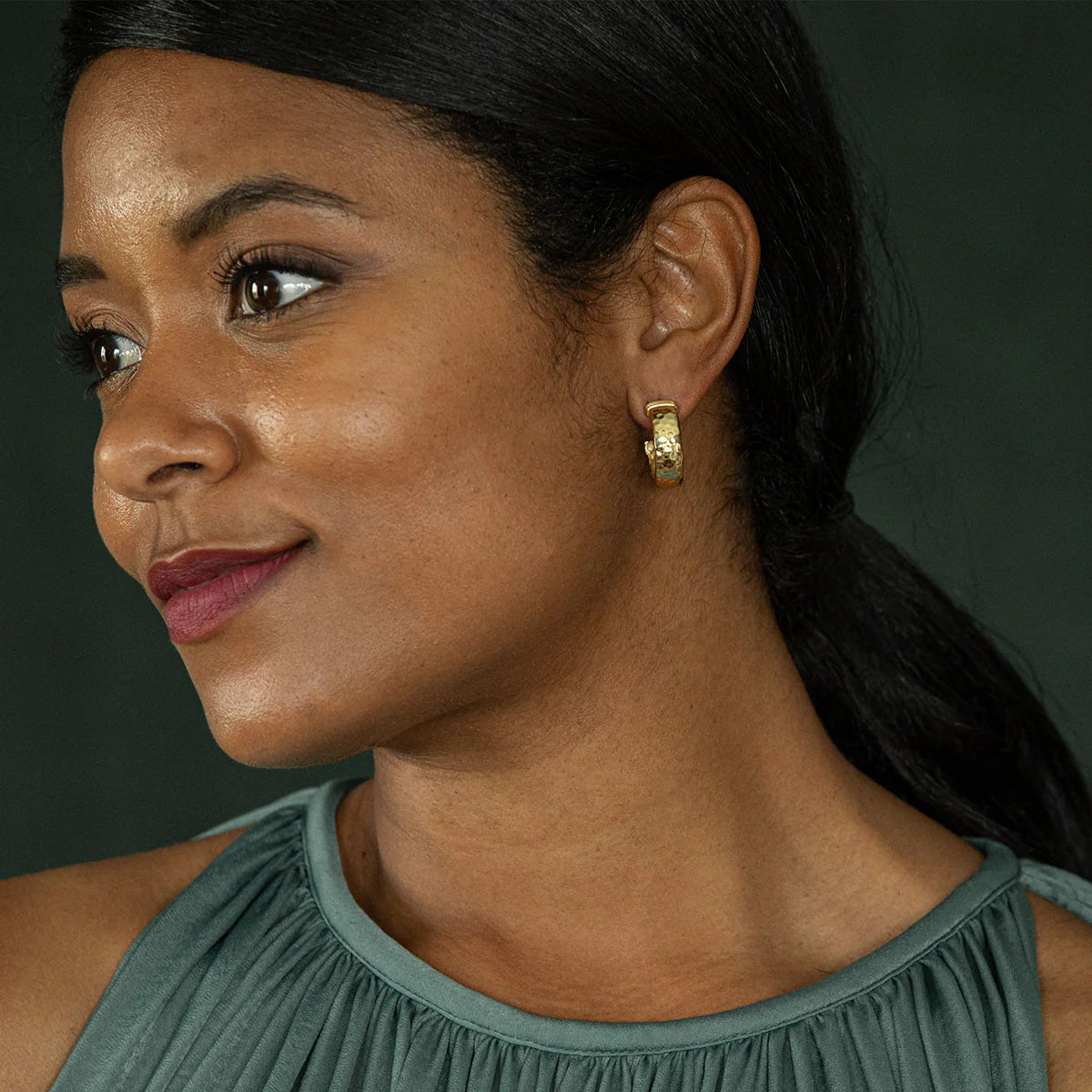 Cleopatra Classic Small Hoop Earrings