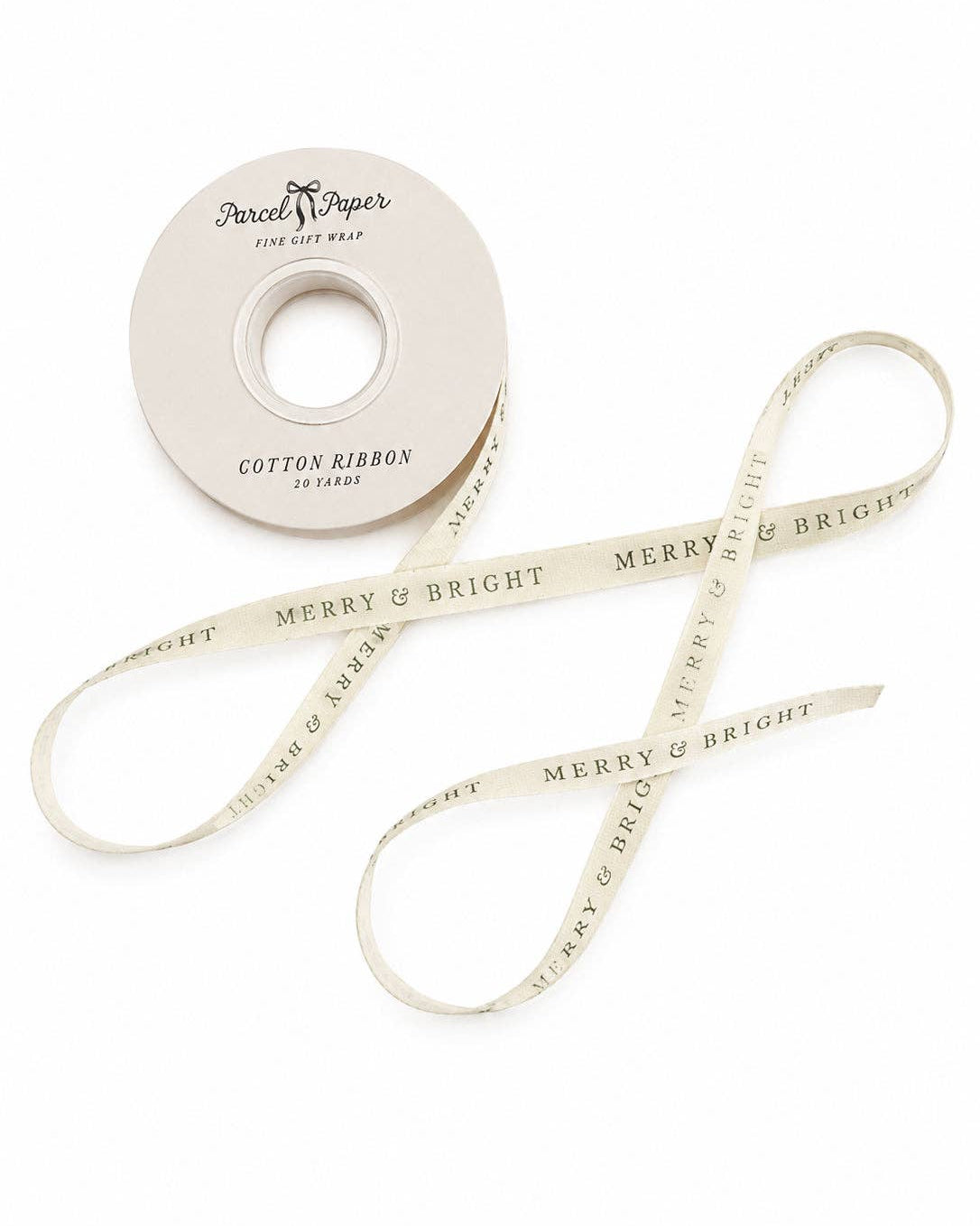 Merry & Bright Cotton Ribbon