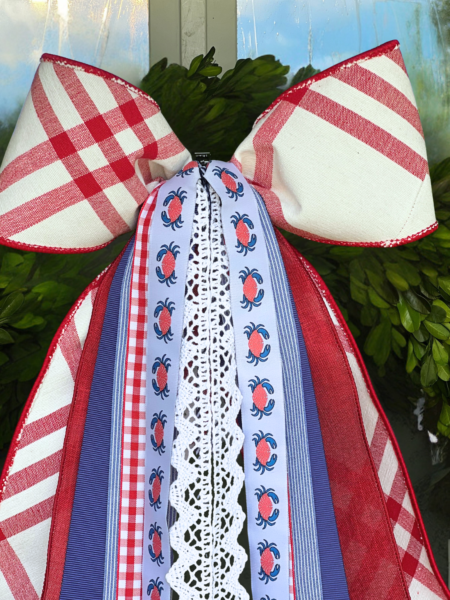 Cape Cottage Wreath Ribbon