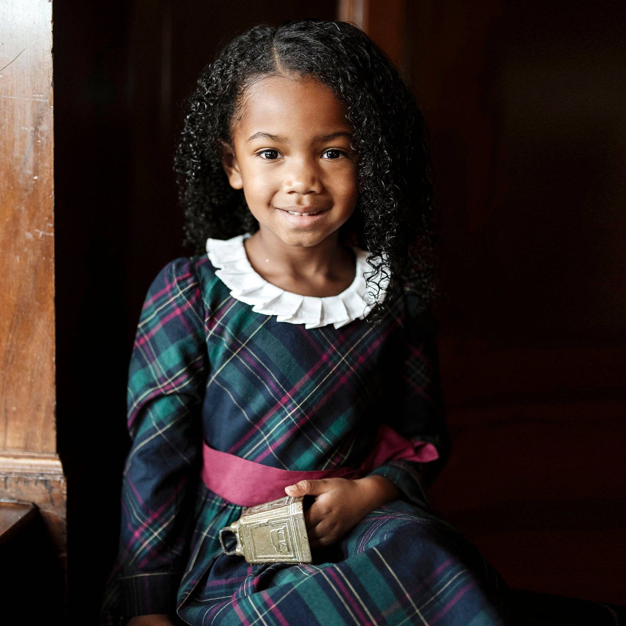 Organic Pleated Collar Party Dress