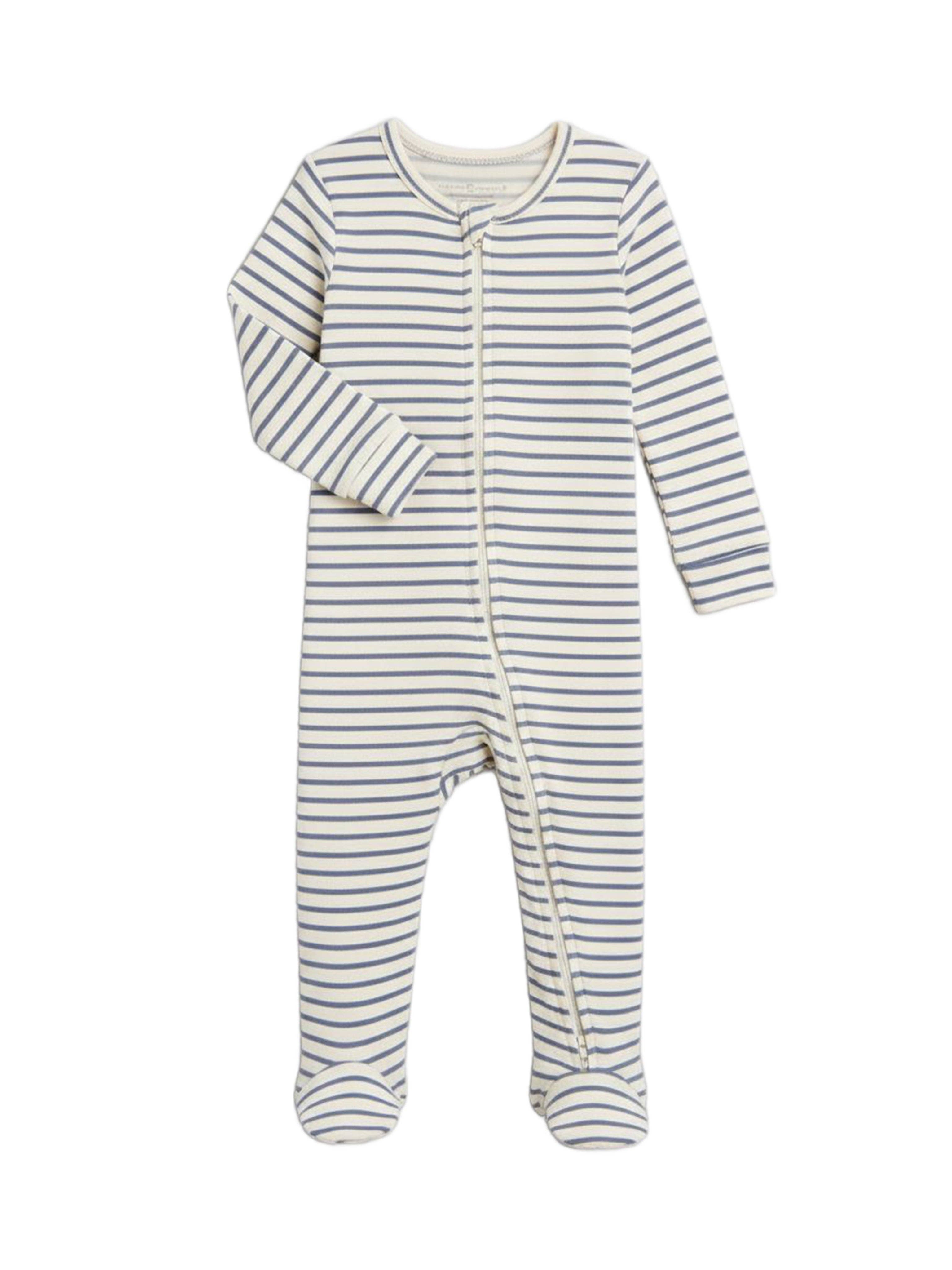 Bay Stripe Peyton Zipper Sleeper