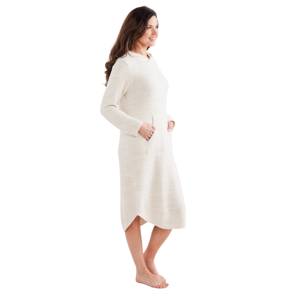 Marshmallow Hooded Lounger - Oprah's Fave Heather Stone