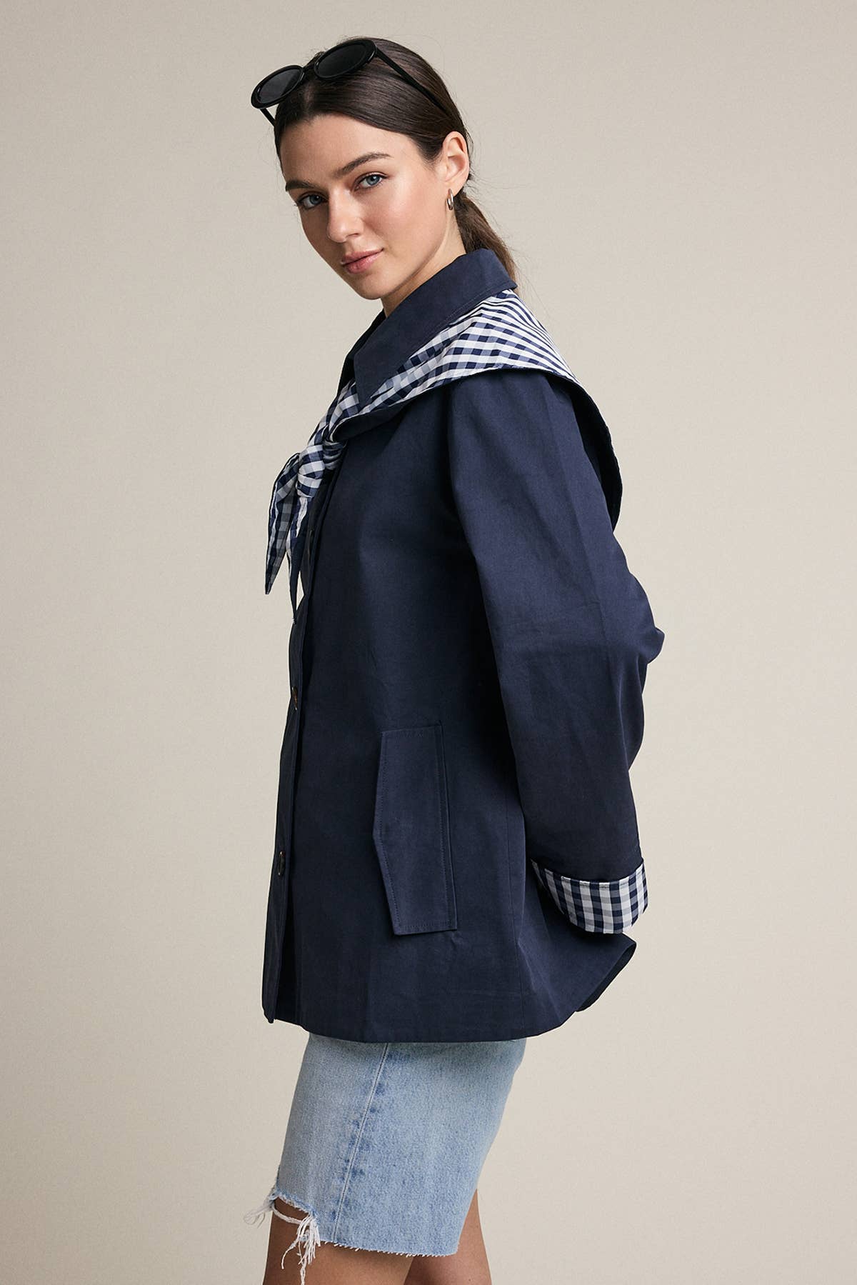Bellport Scarf Jacket
