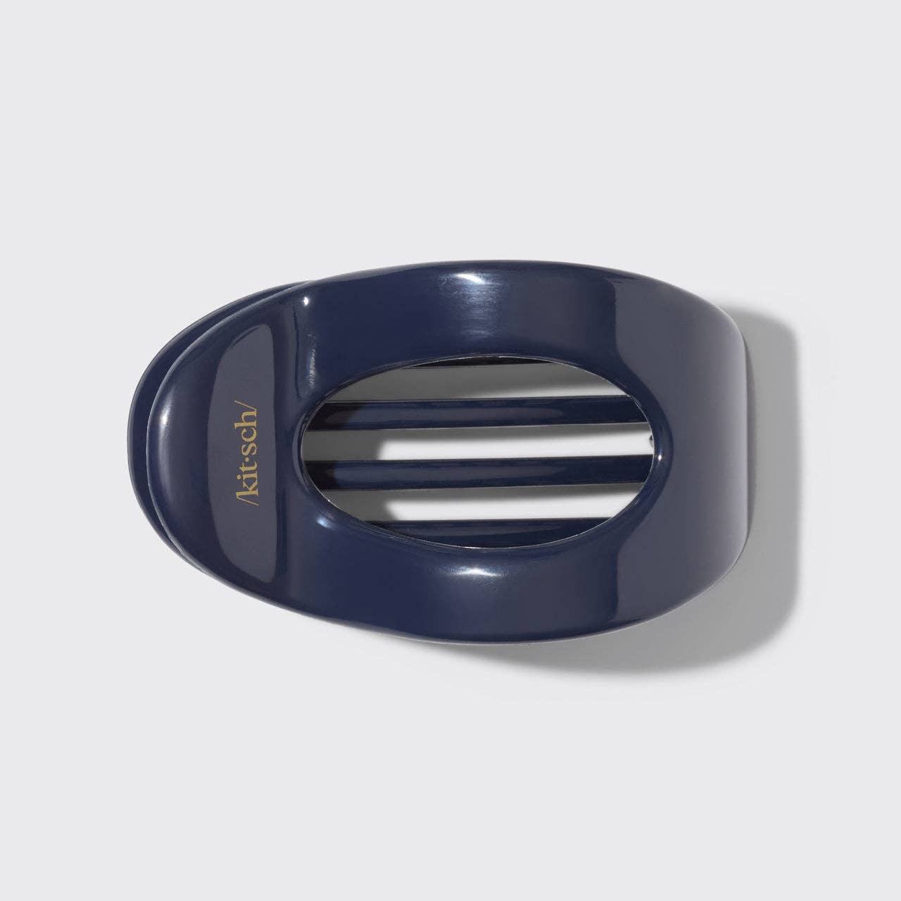 Large Blue Orchid Flat Clip