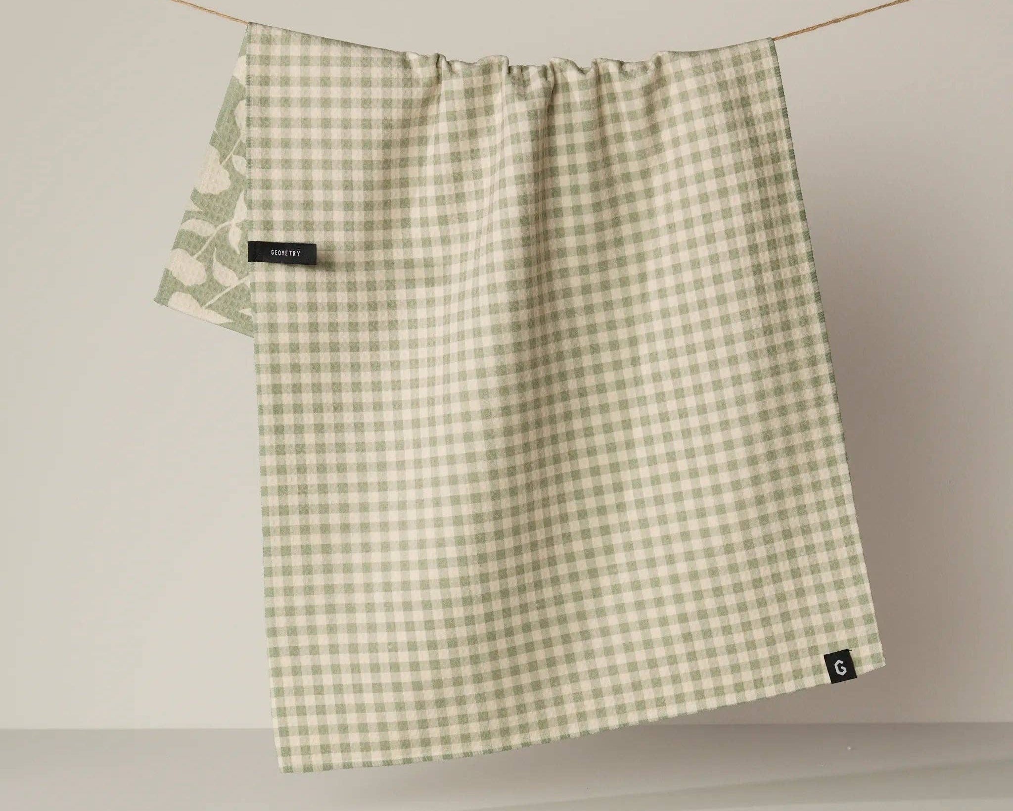 Sage Blossom Luxe Towel