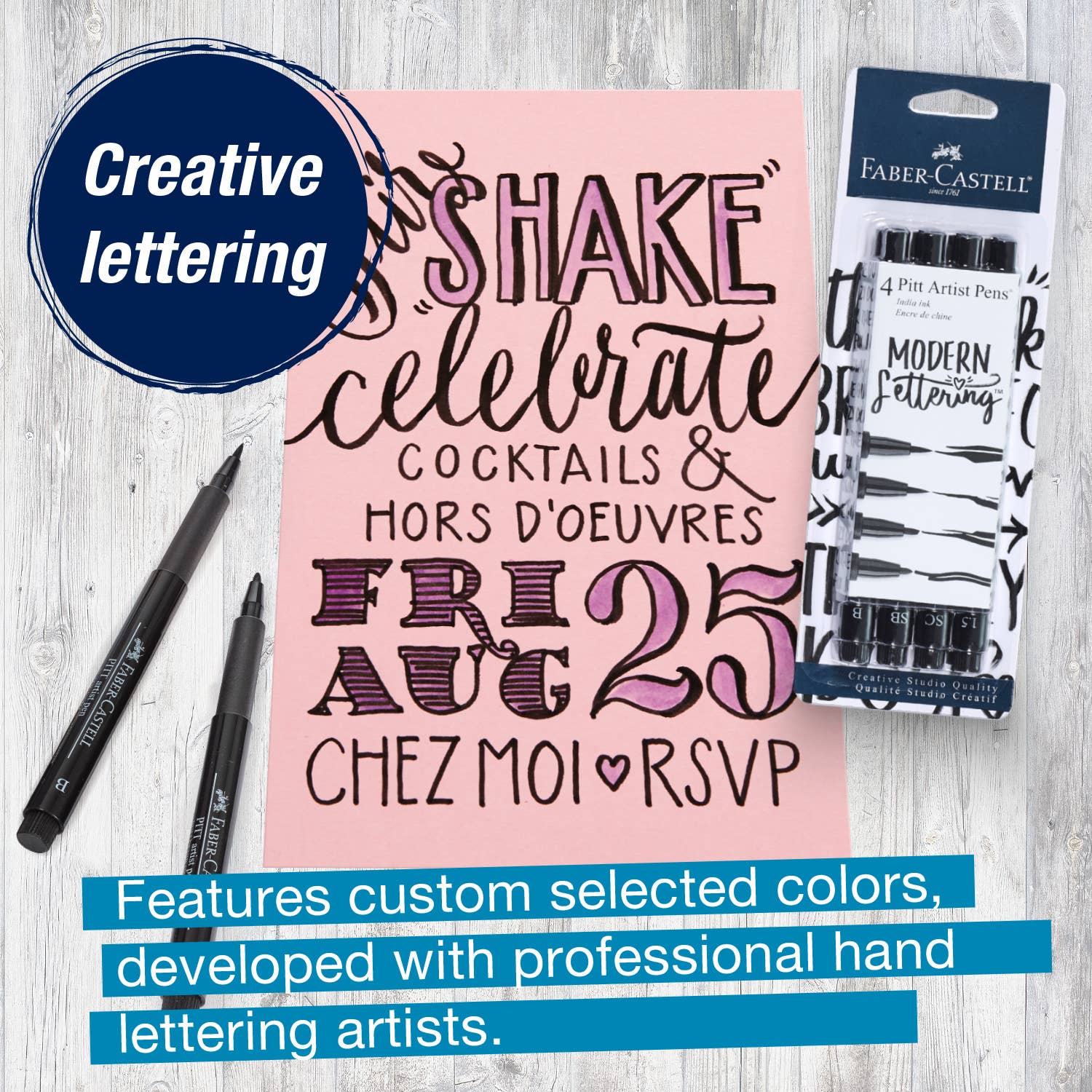 Pitt Artist Modern Lettering Set