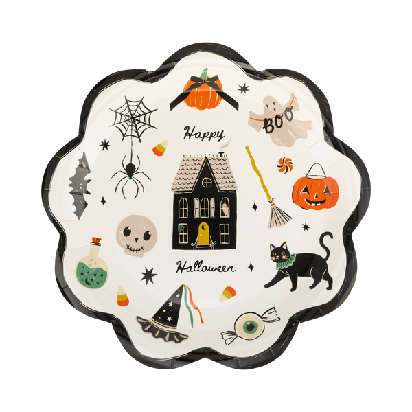 Spooky Icons Plate