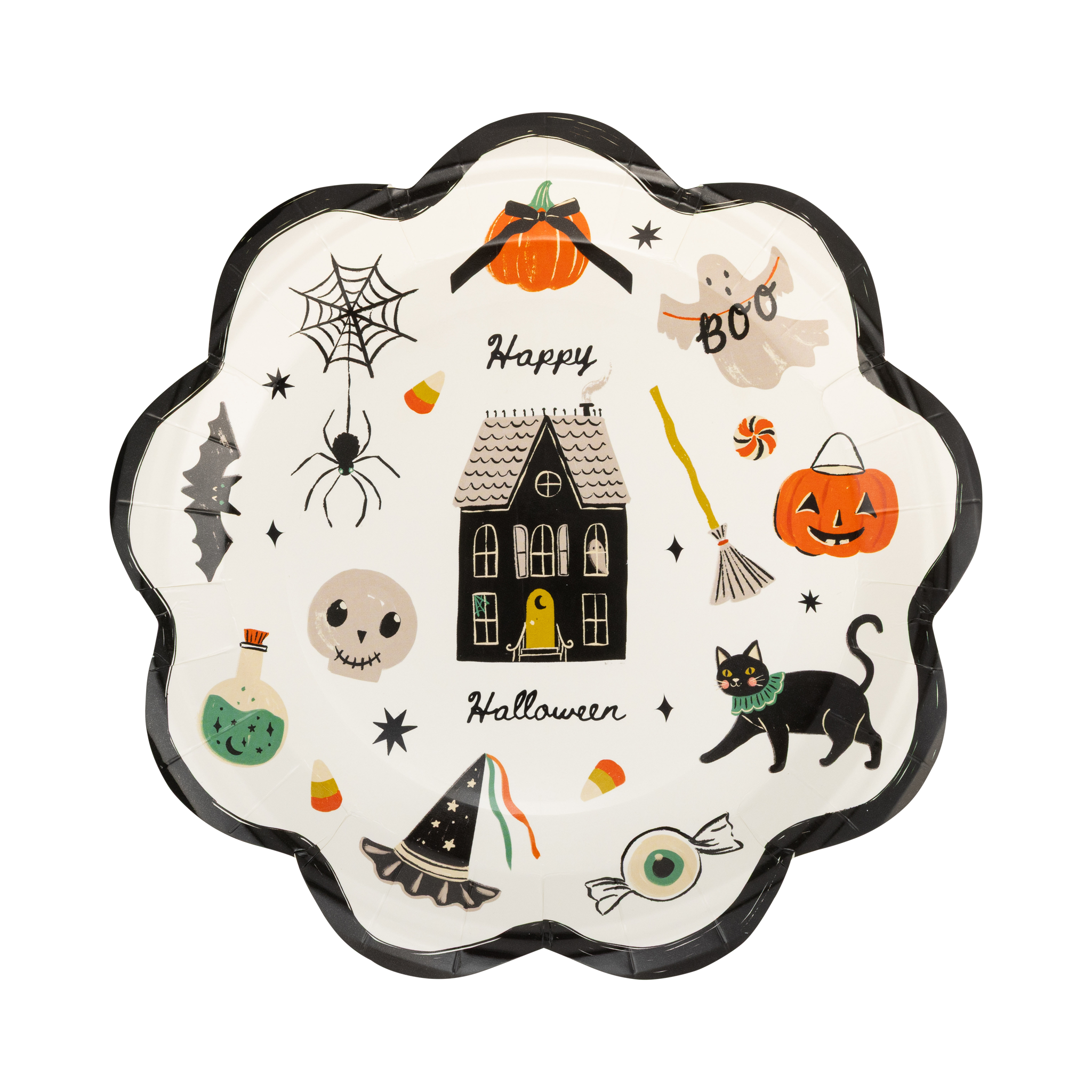 Spooky Icons Plate