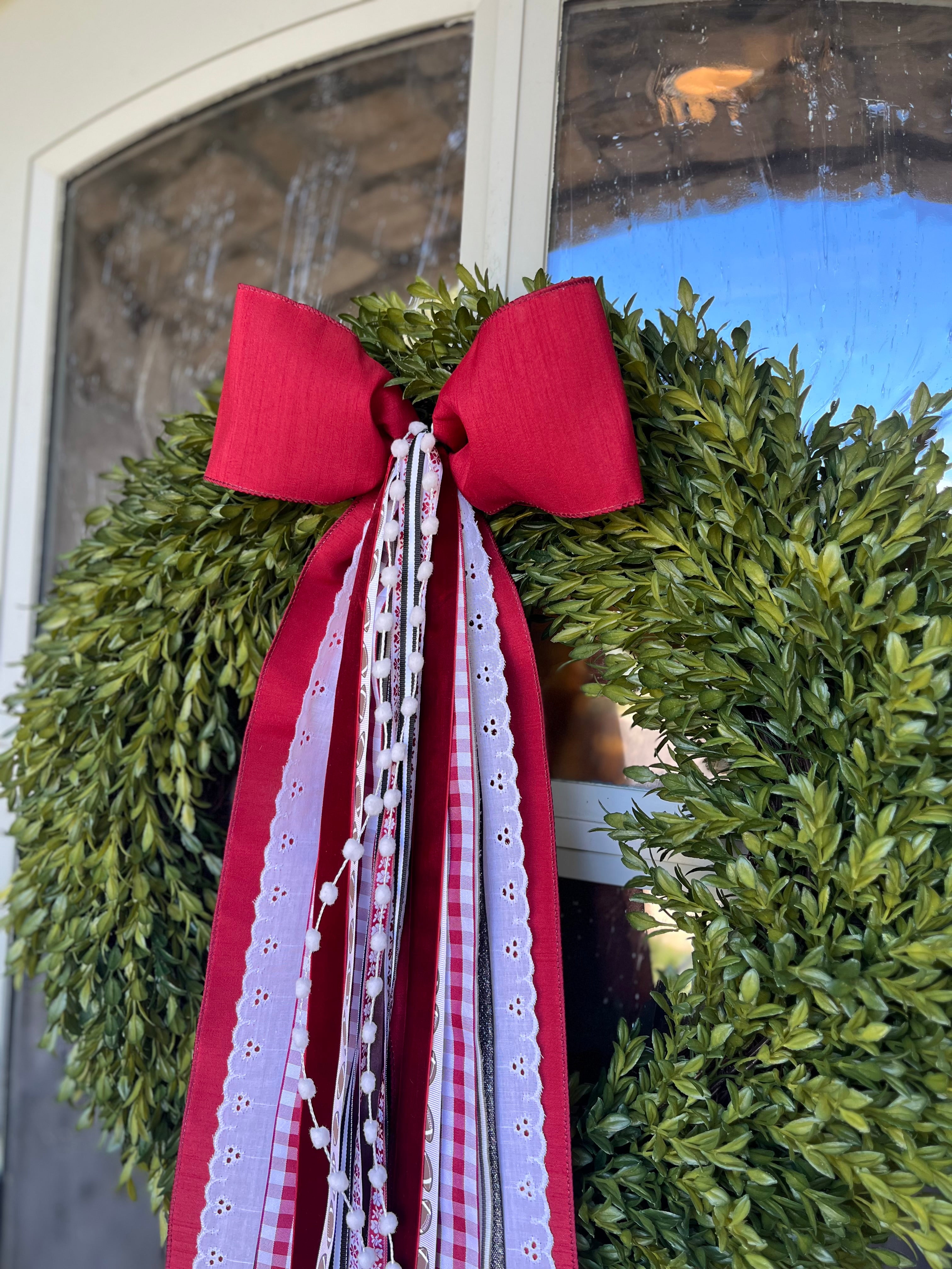 Game Day Wreath Ribbon