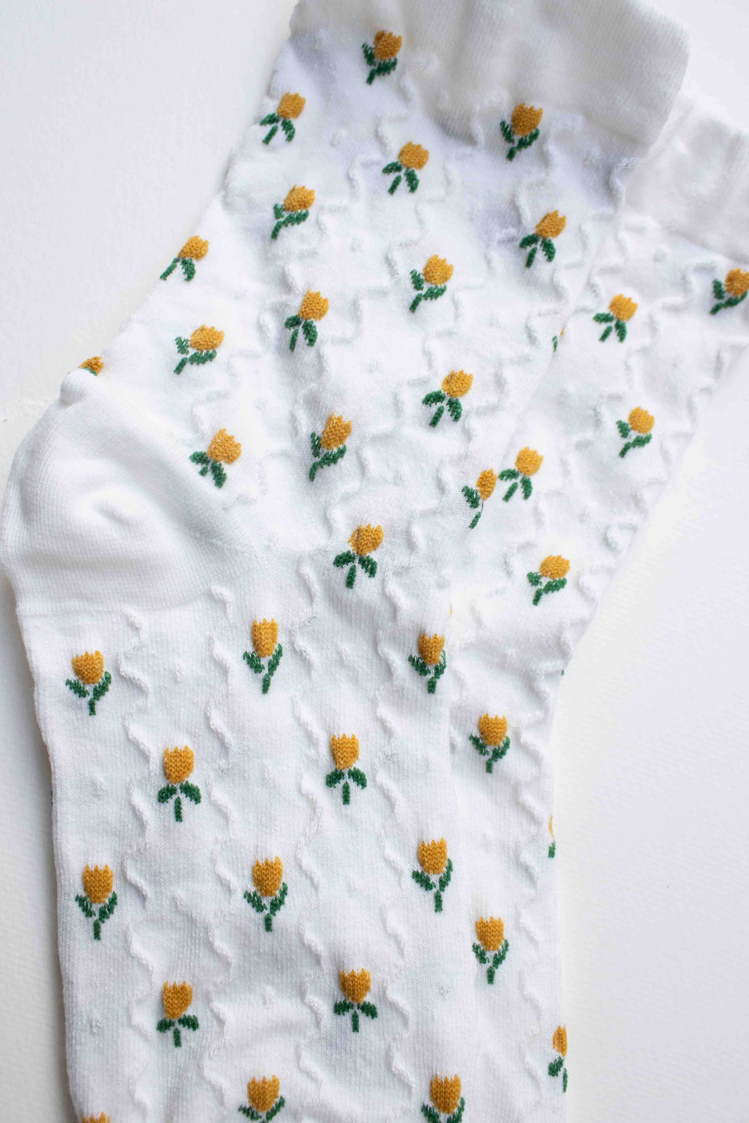 Mini Tulip Flower Socks