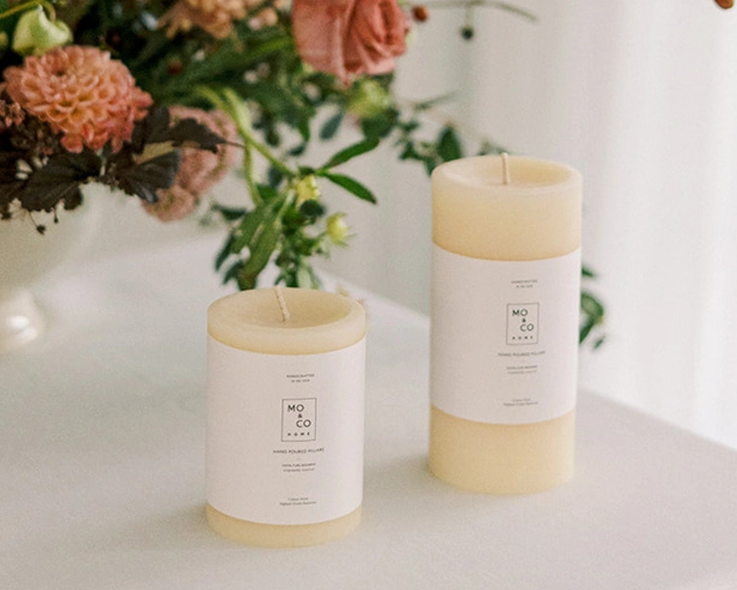 Beeswax Pillar Candle