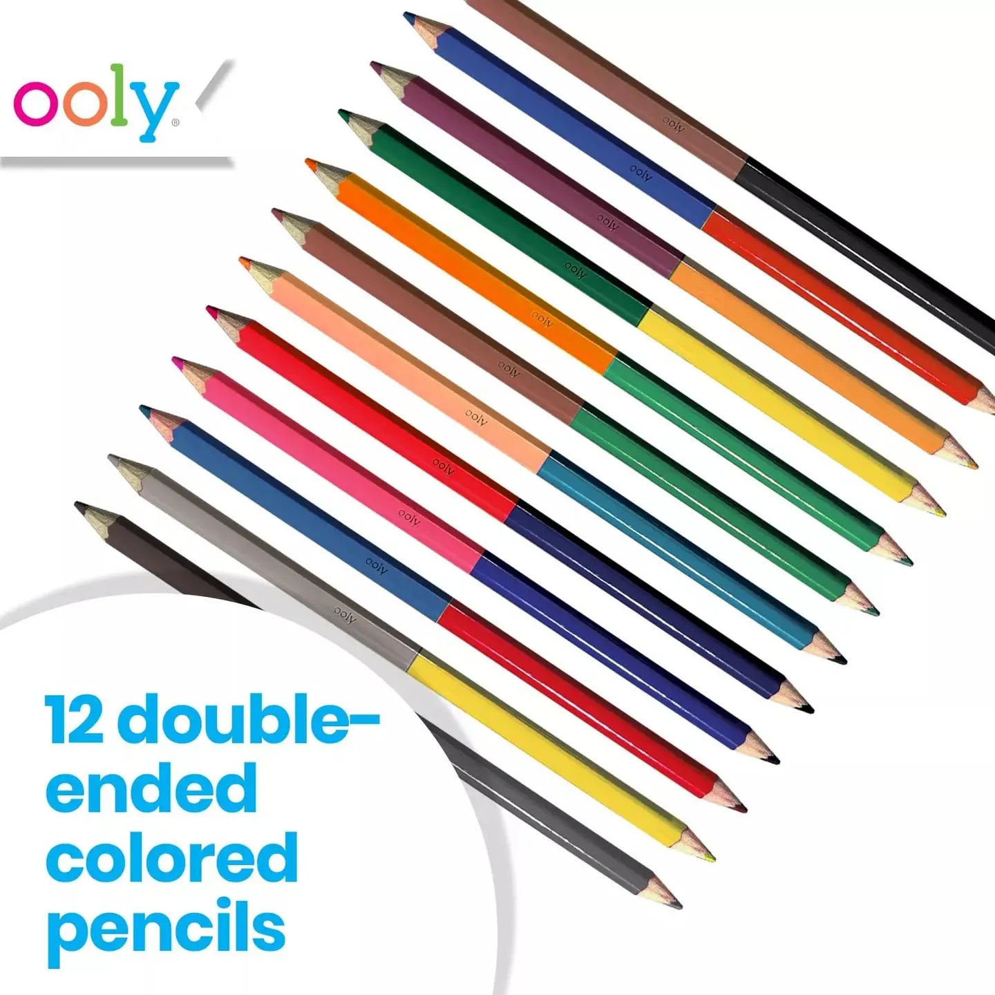 2 of A Kind Double Ended Colored Pencils