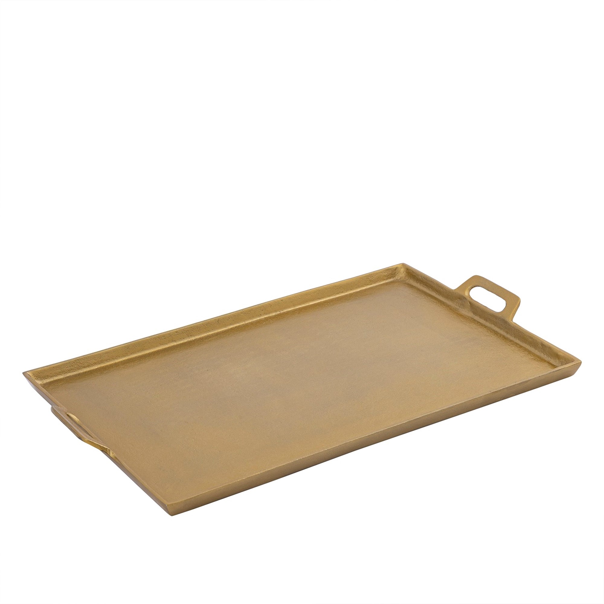 Tray with Handles Antique Brass