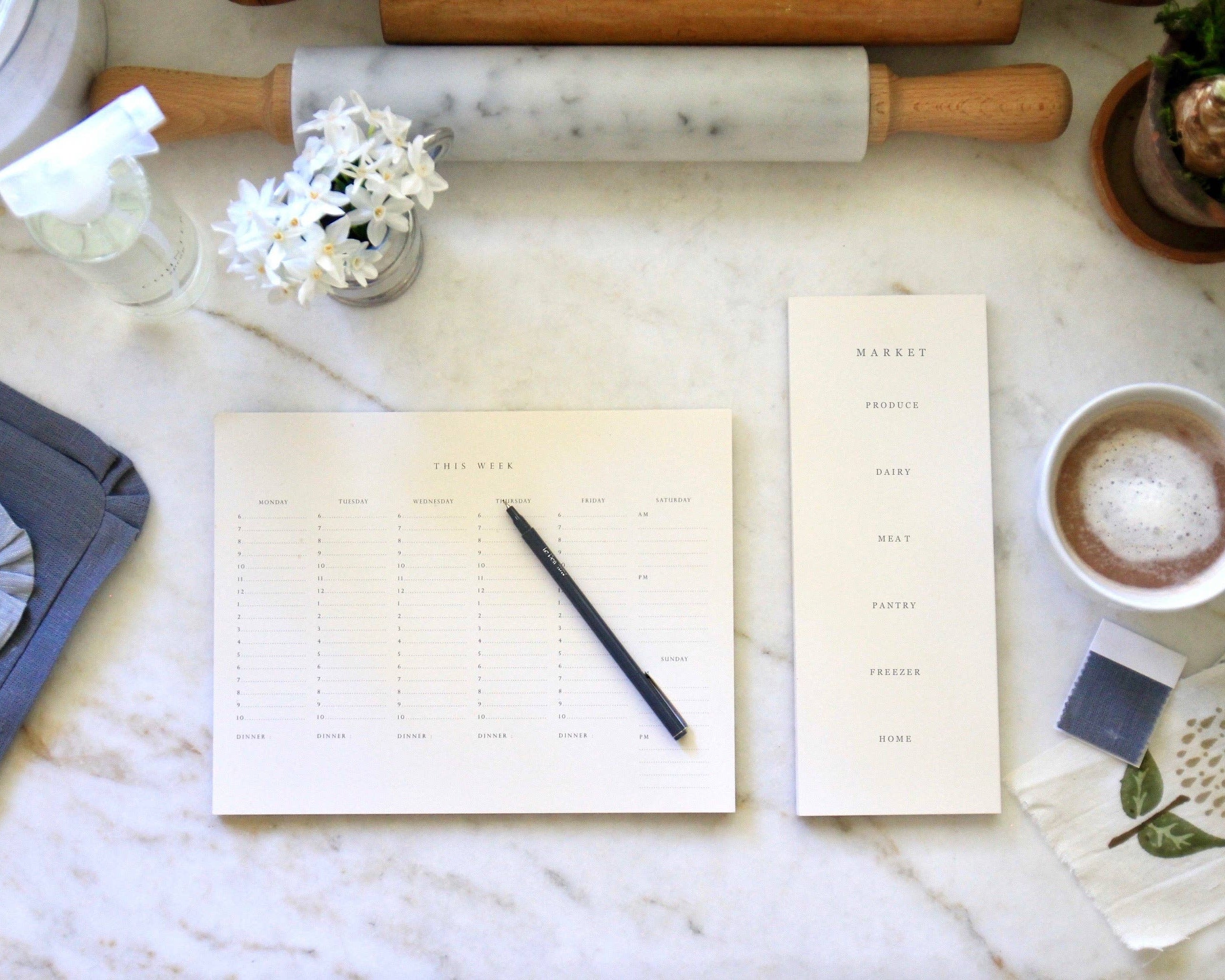 Tablet Weekly Planner