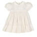 Vintage Smocked Dress - Ivory
