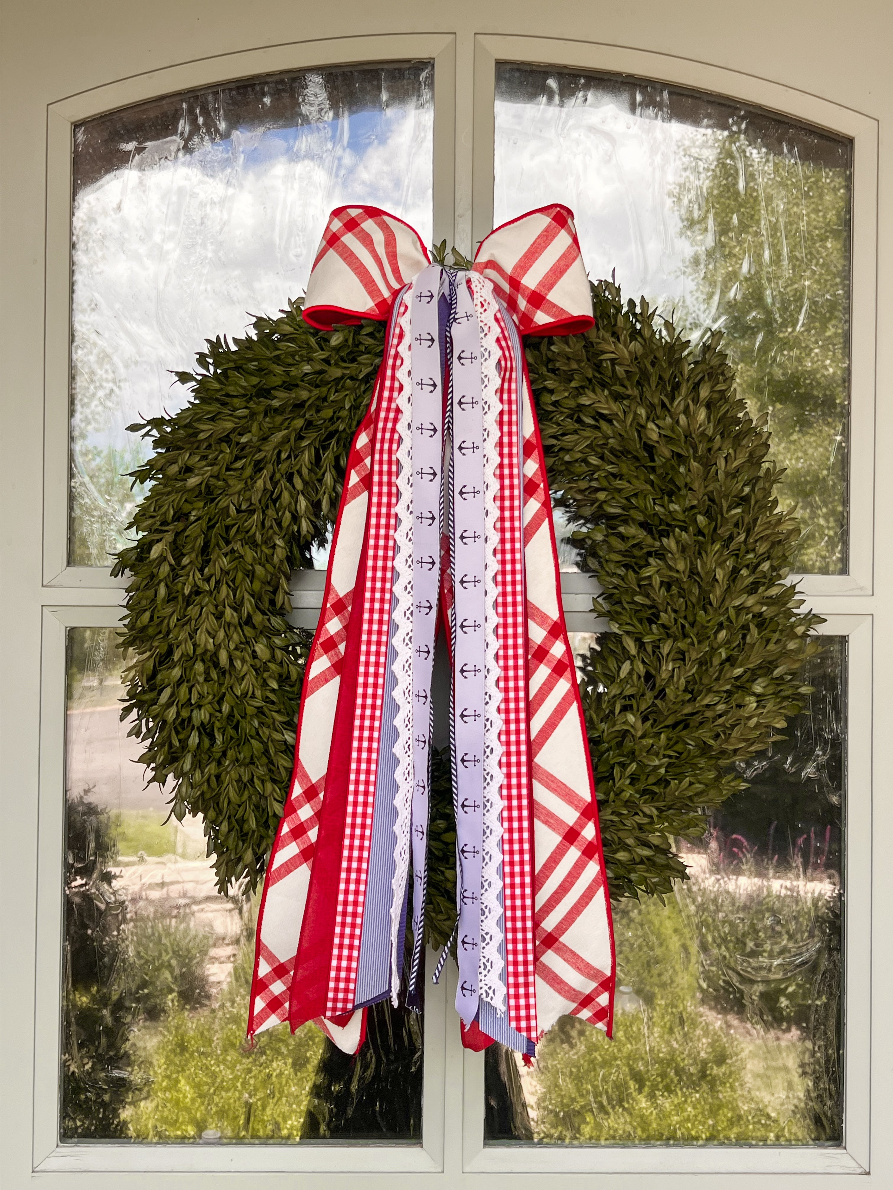 Cape Cottage Wreath Ribbon