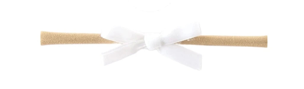 Mini Ribbon Bow - Nylon Headband